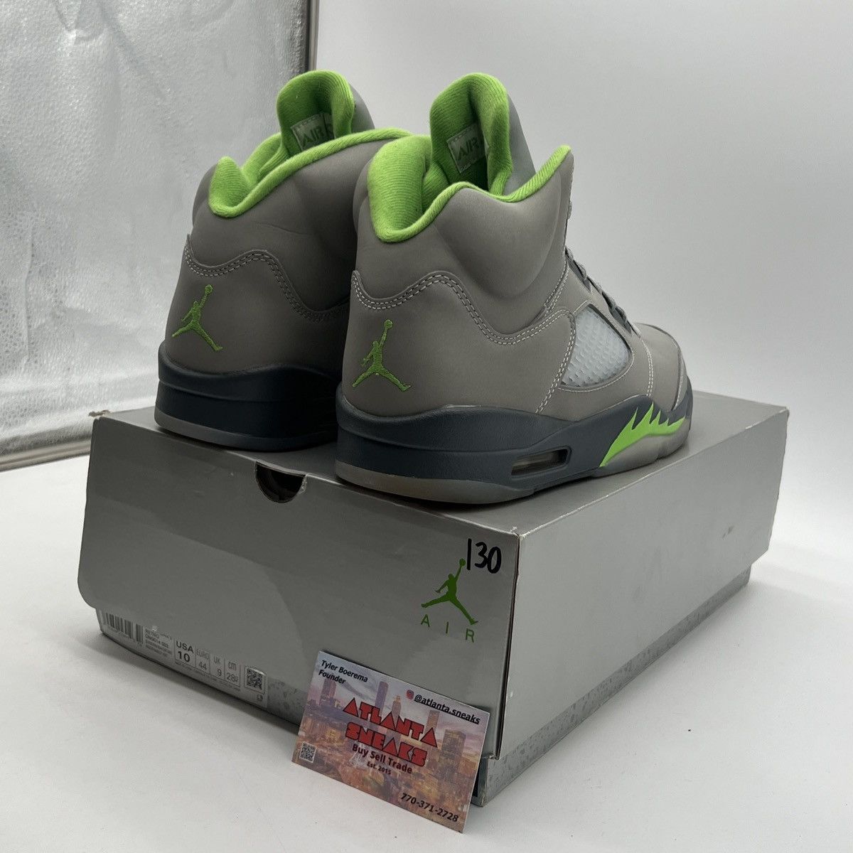 Jordan Brand Air Jordan 5 green bean Size US 10 / EU 43 - 5 Thumbnail