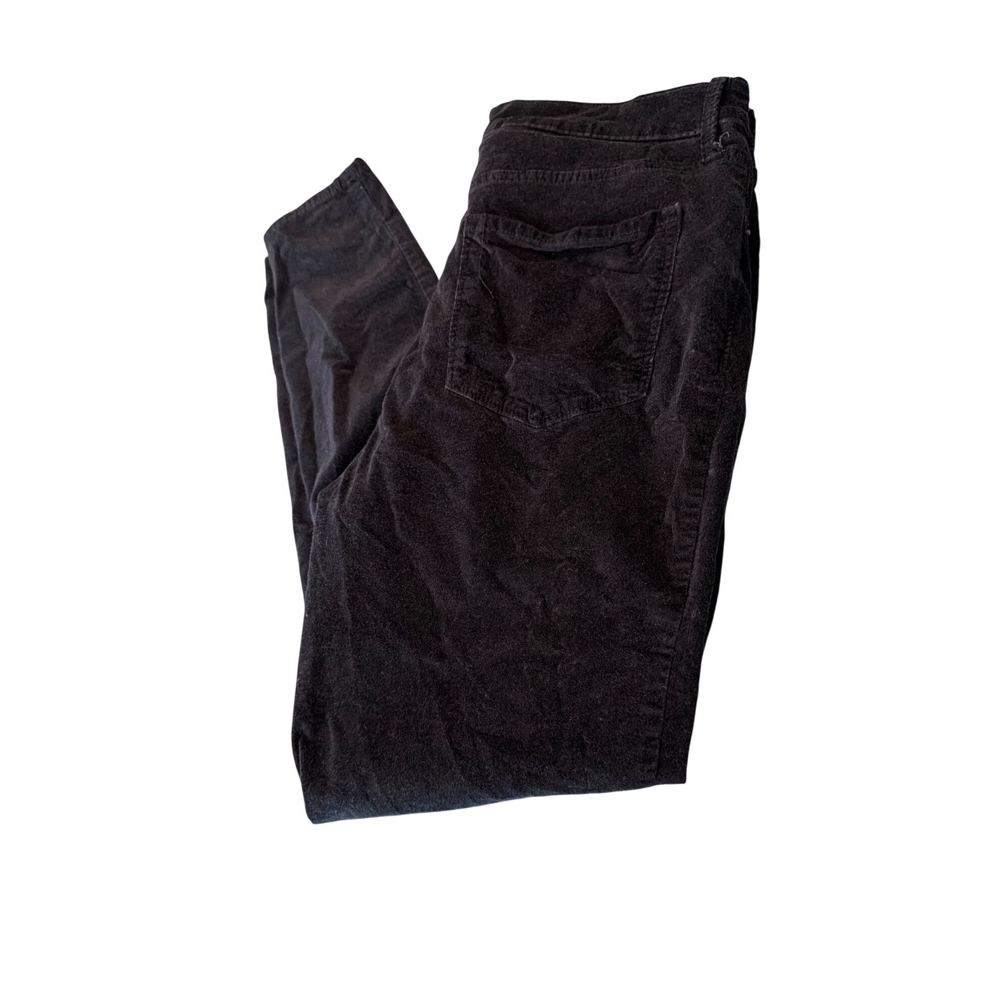 Old Navy Old Navy Rockstar Super Skinny High Rise Velvet Jeans Navy B Size 34" / US 12 / IT 48 - 3 Thumbnail