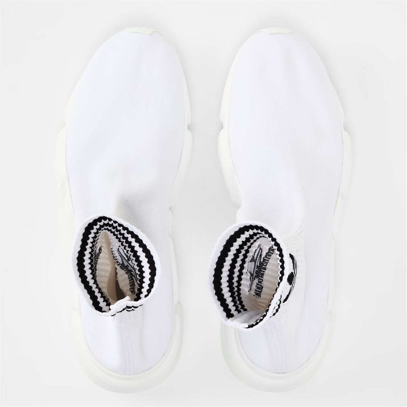Adidas × Balenciaga o1g2r1mq0226 Speed Trainers In White/Black Size US 7.5 / EU 40-41 - 5 Thumbnail