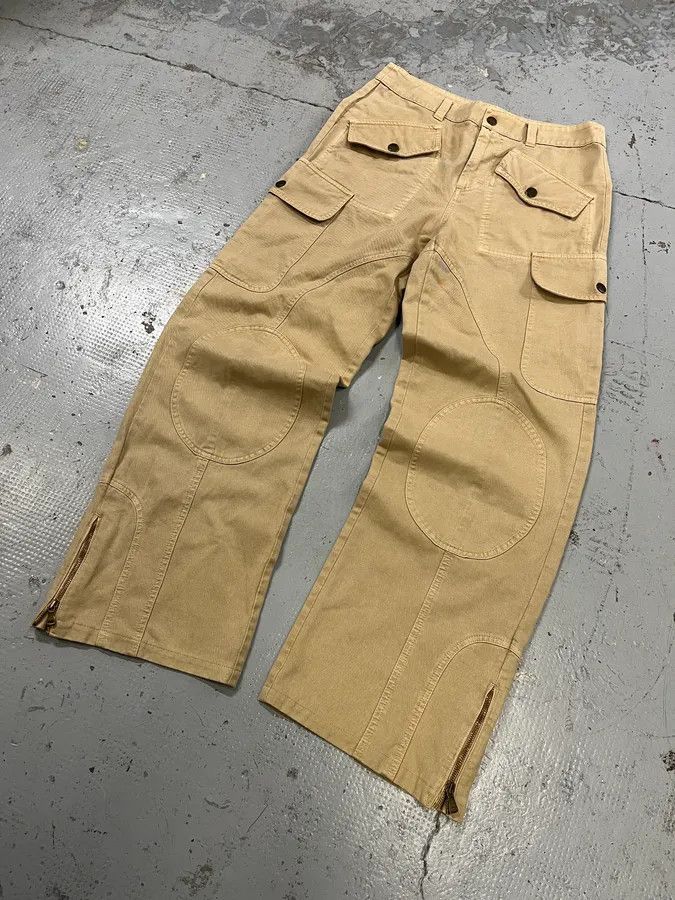 Dolce & Gabbana SS2003 Dolce & Gabbana Multi-Pocket Combat Beige Cargo Pants Size US 32 / EU 48 - 5 Thumbnail