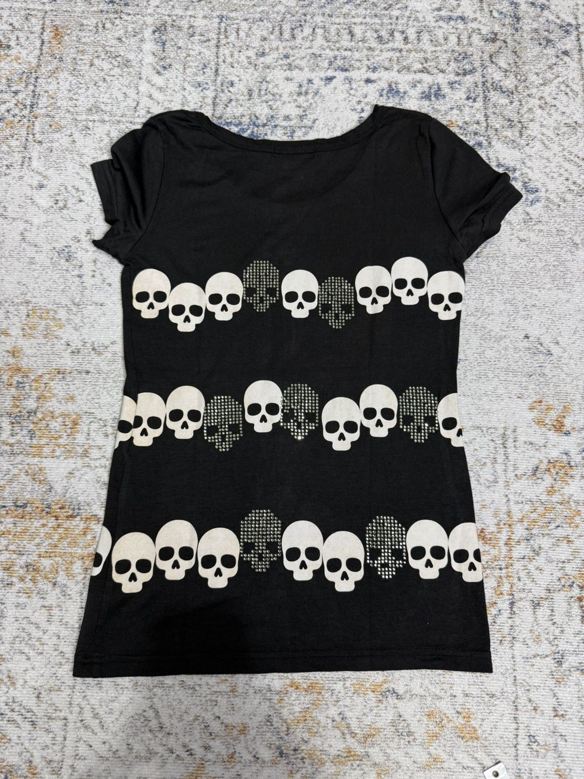 Japanese Brand Y2k gimick skull art ifsix style tshirt Size M / US 6-8 / IT 42-44 - 3 Thumbnail
