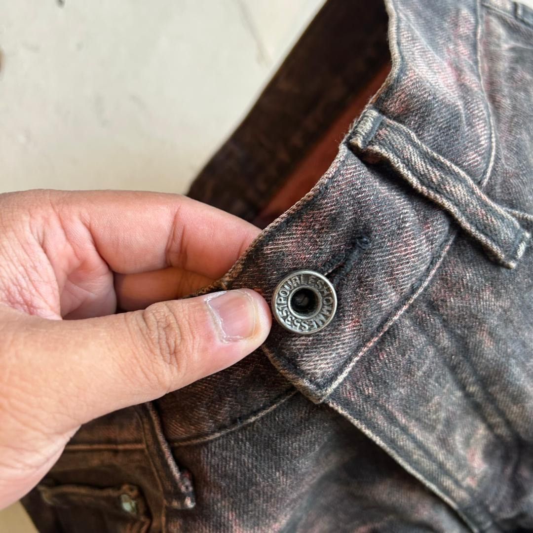 5351 POUR LES HOMMES Vintage 5351 Pour Les Hommes Rusty Flare Jeans Size US 30 / EU 46 - 8 Thumbnail