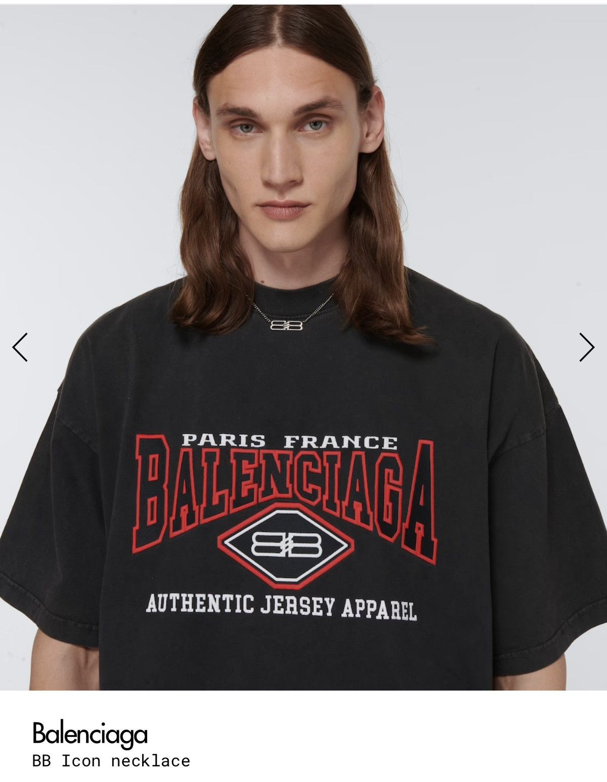 Balenciaga balenciaga bb icon necklace | Grailed