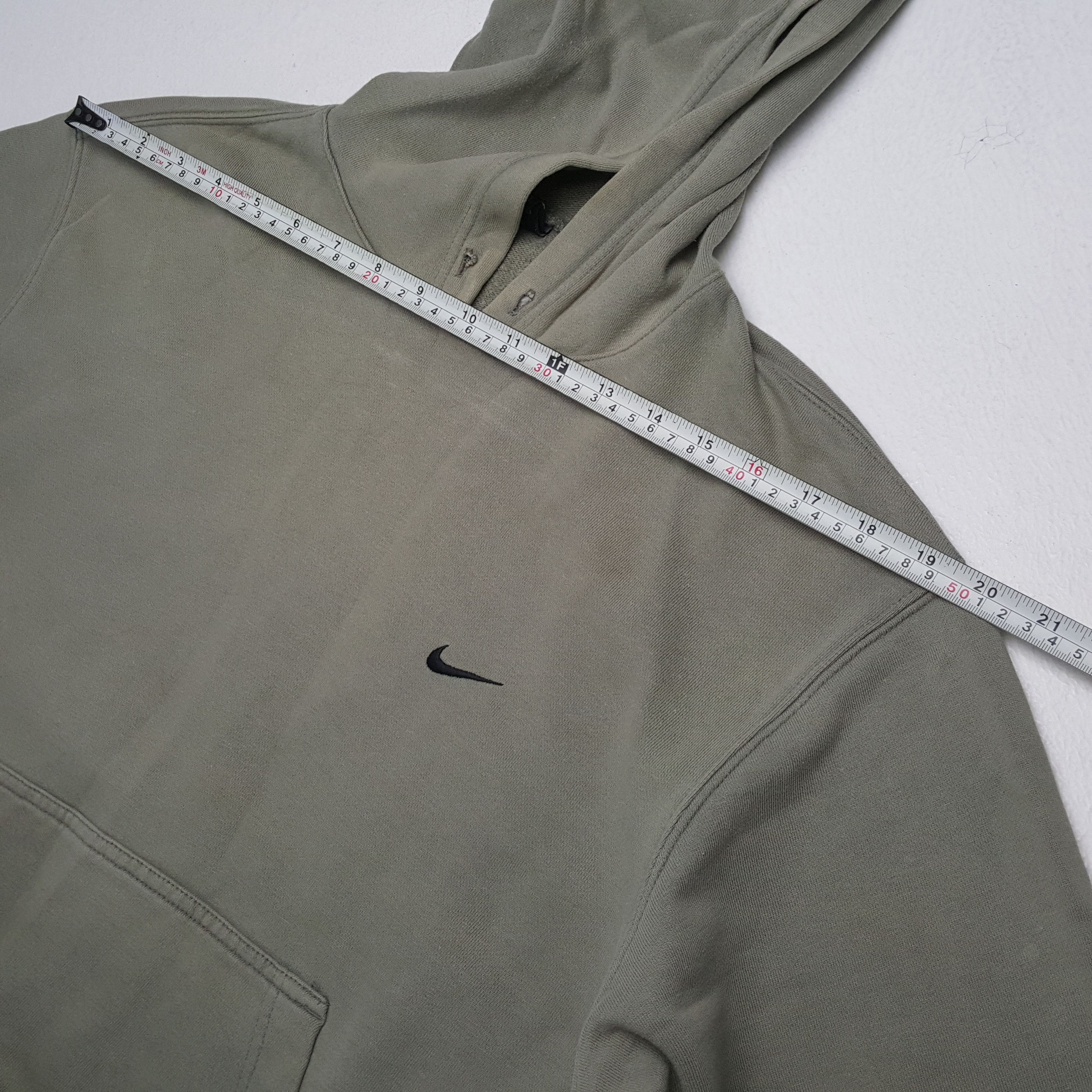 Nike × Vintage Vintage NIKE Small Swoosh Sportswear Hoodies Size US L / EU 52-54 / 3 - 5 Thumbnail