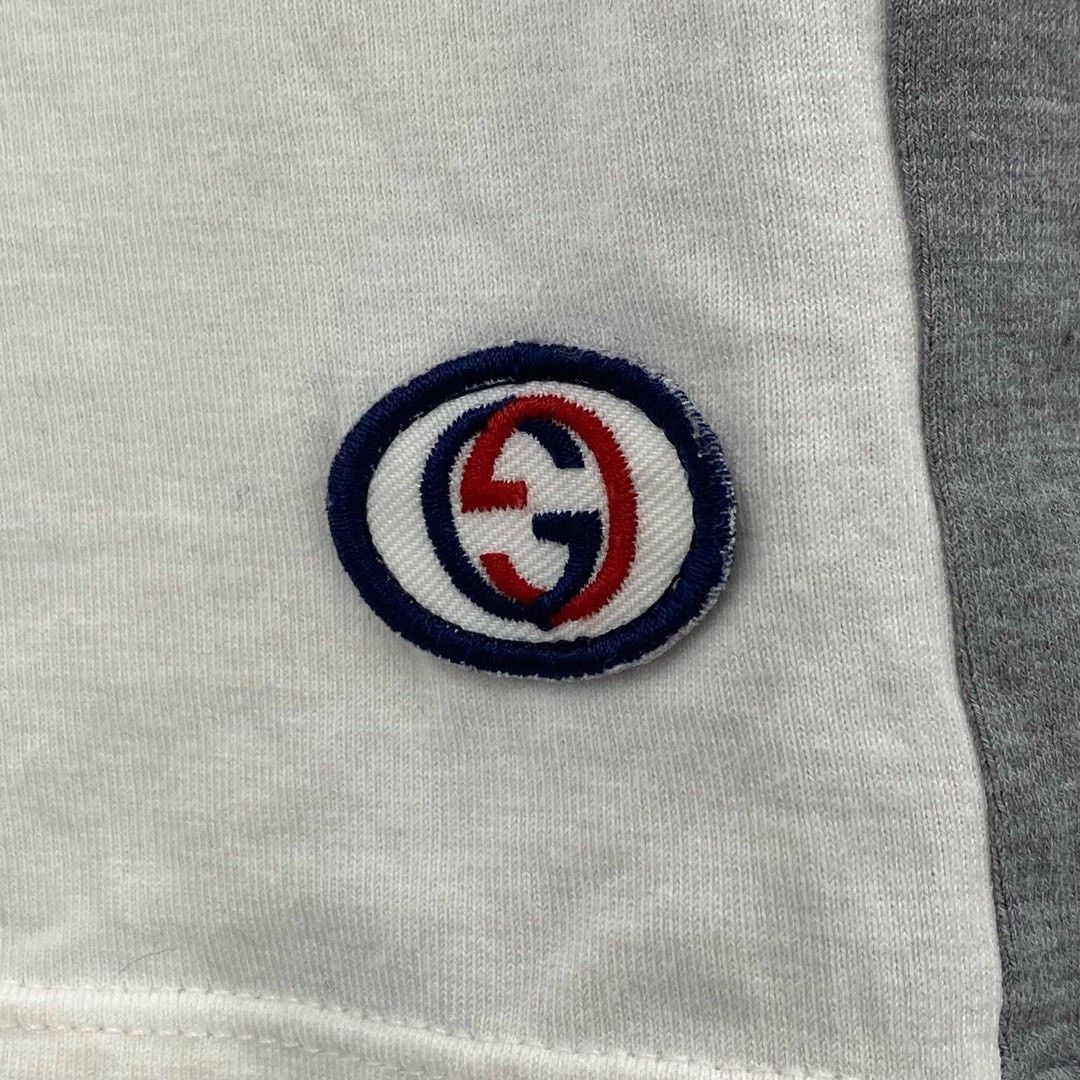 Gucci Gucci hem double G badge color block short sleeves Nextarro Size US XL / EU 56 / 4 - 3 Thumbnail