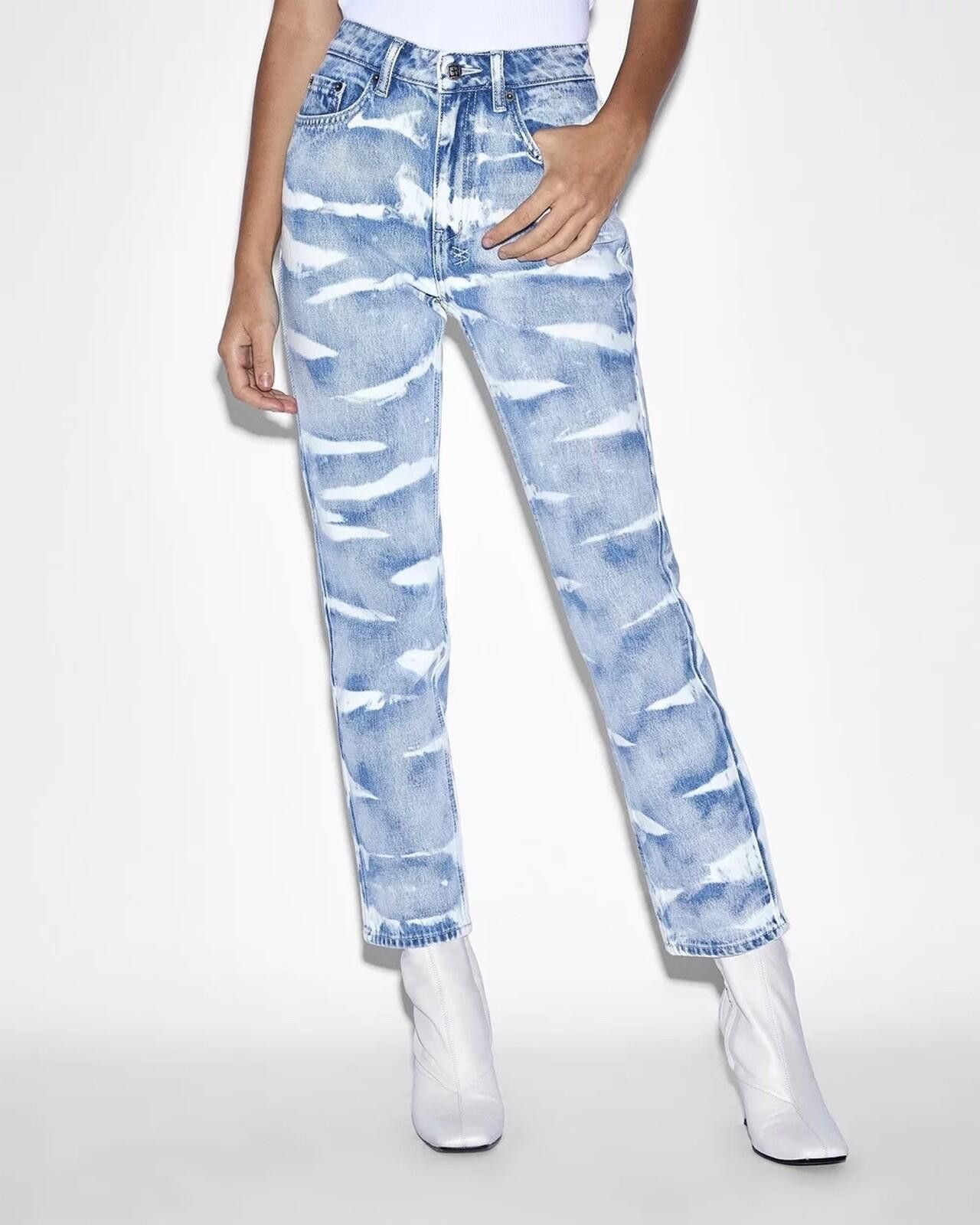 Ksubi new ksubi womens denim jeans nine o motley blue 24 6 Size 24" / US 00 / IT 34 - 1 Thumbnail