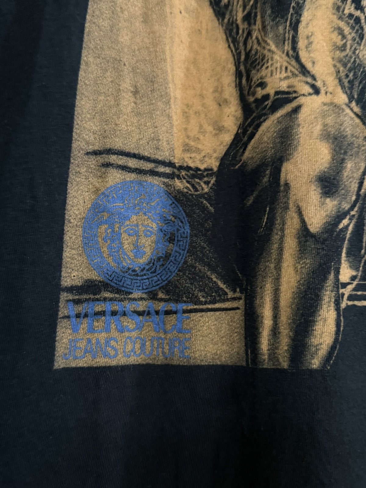 Versace Jeans Couture Vintage Versace Jeans Couture Photo Tee Sun Faded Size US XL / EU 56 / 4 - 3 Thumbnail