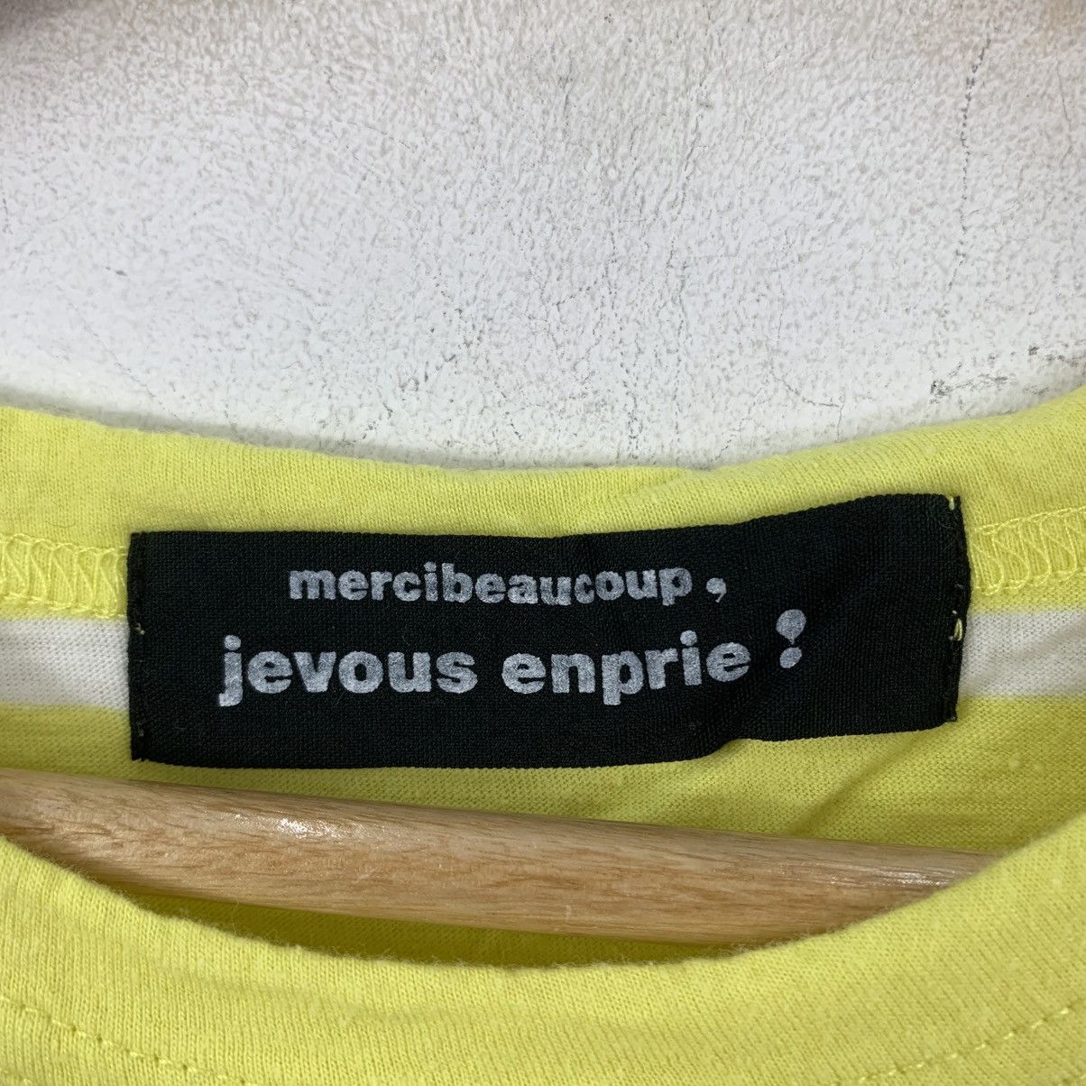 Issey Miyake ISSEY MIYAKE MERCIBEAUCOUP Jevous Enpriel Overprint Tshirt Size S / US 4 / IT 40 - 4 Thumbnail