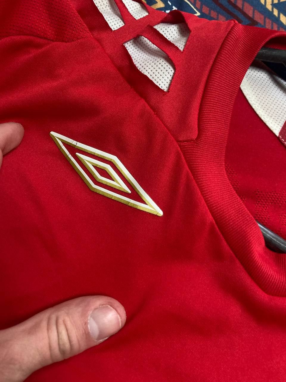 Nike T-Shirt logo Umbro Football England Jerseys Y2K Vintage Size US M / EU 48-50 / 2 - 6 Thumbnail