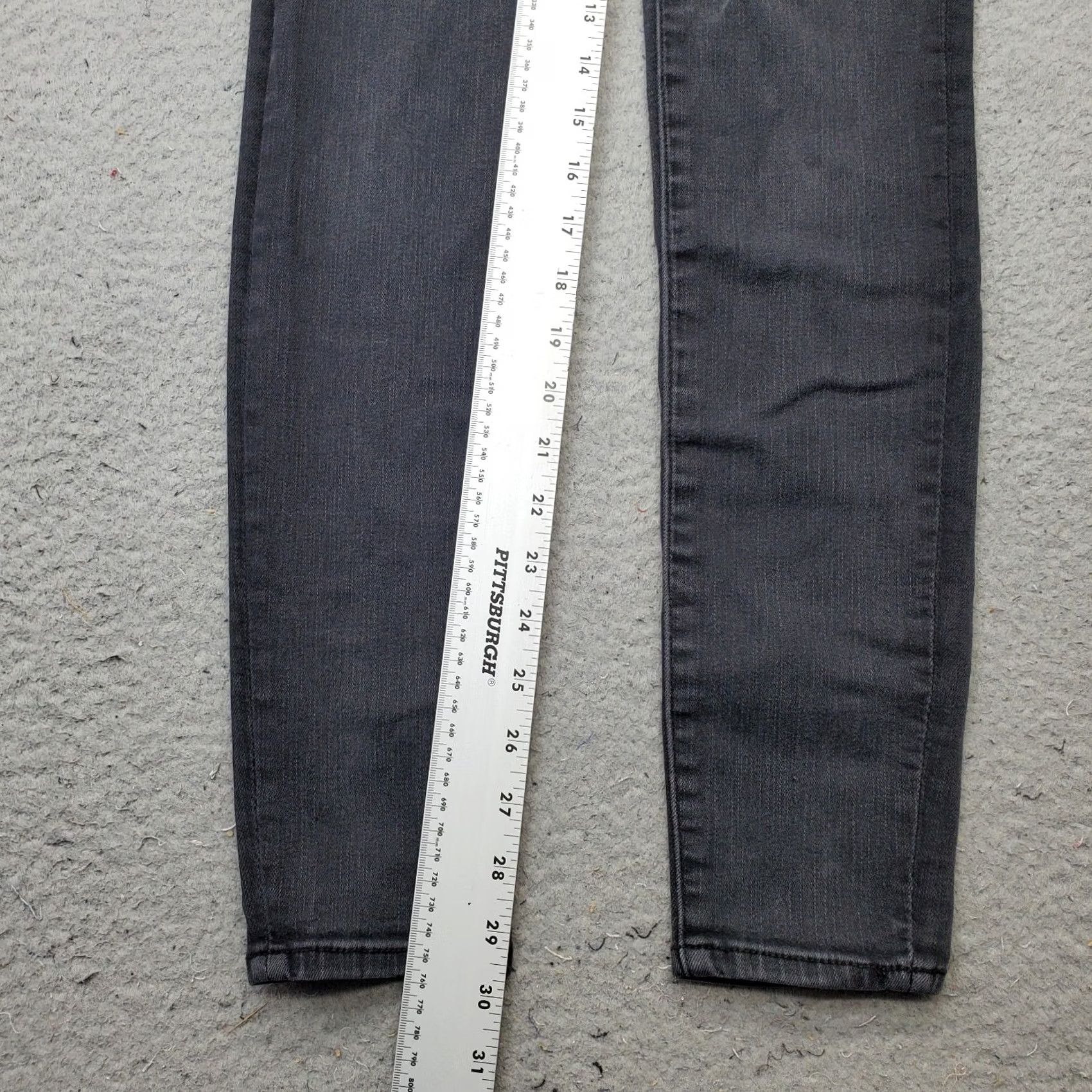 American Eagle Outfitters American Eagle Outfitters Womens 4 Black Denim Jegging Jeans Next Level Stretch Jegging 5-Pocket Denim Shapewear Size 27" / US 4 / IT 40 - 4 Thumbnail