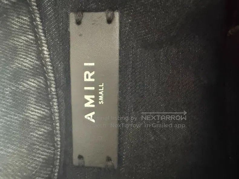 Amiri Amiri Size S denim jacket Size US S / EU 44-46 / 1 - 5 Thumbnail