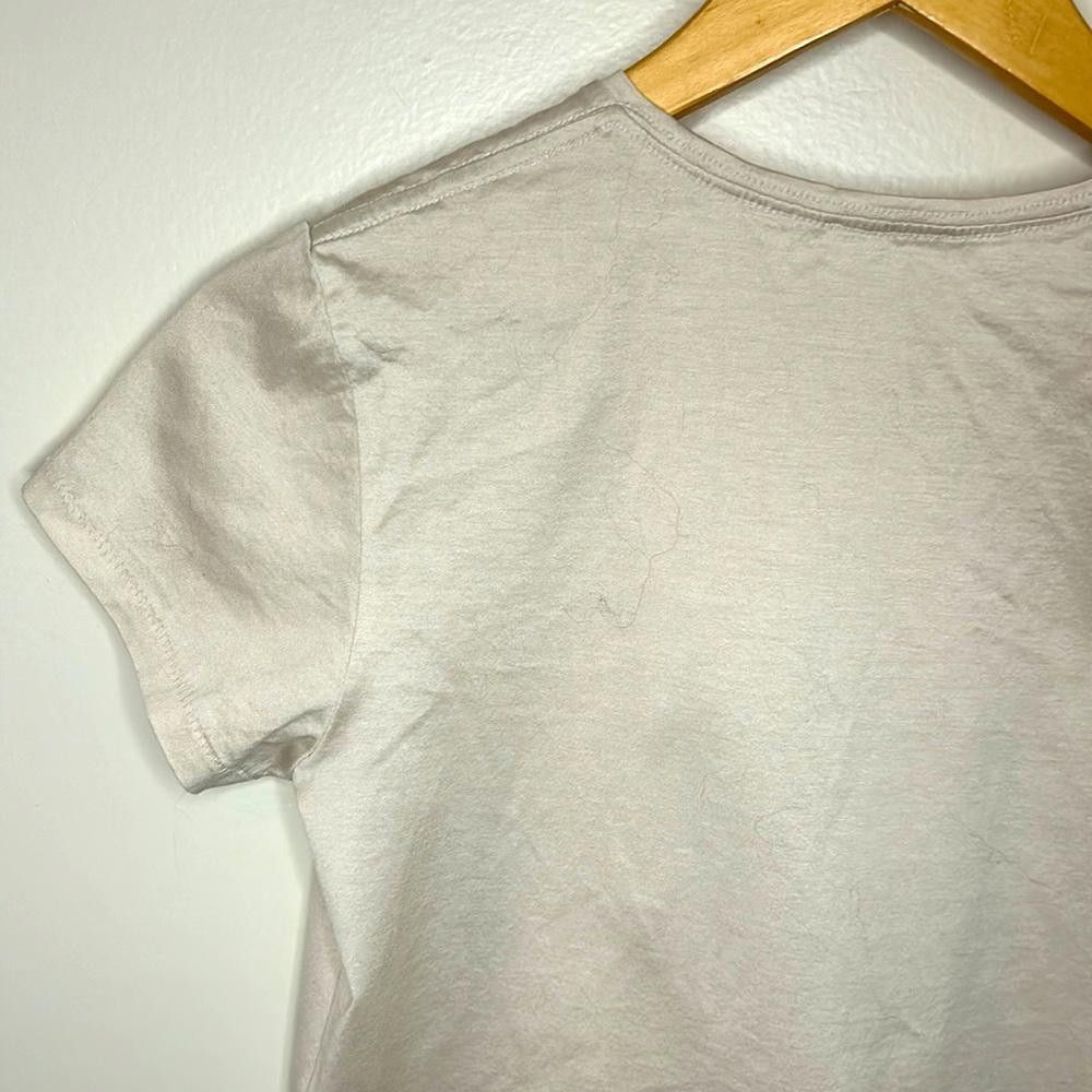 Designer SS Sateen Tee - MONDE - Small Size S / US 4 / IT 40 - 5 Thumbnail