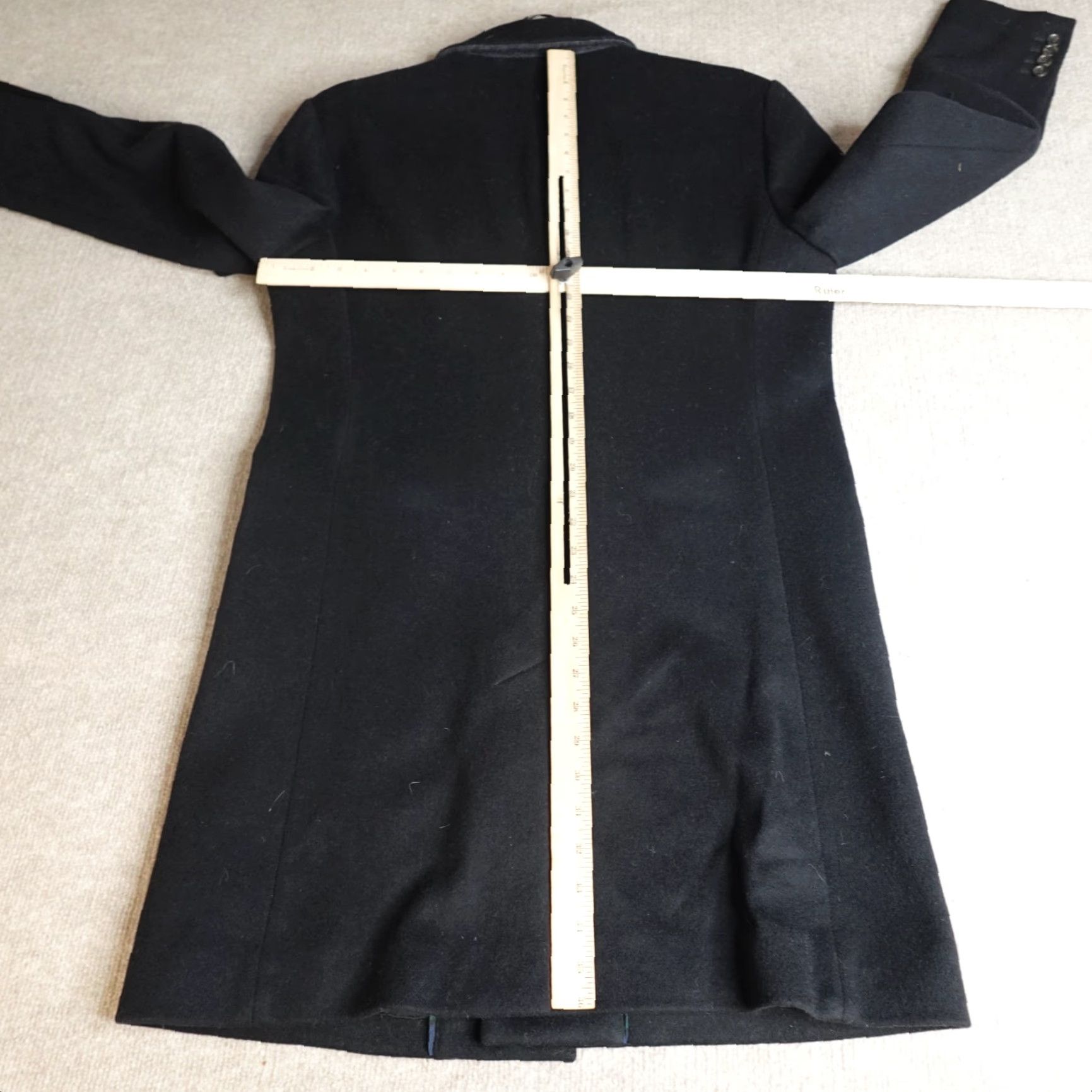 Bonobos Bonobos Coat 40 Black Wool Topcoat 100% Wool Marzotto Men Wool Overcoat Italy Size 40 Black Mens Size US XXS / EU 40 - 5 Thumbnail