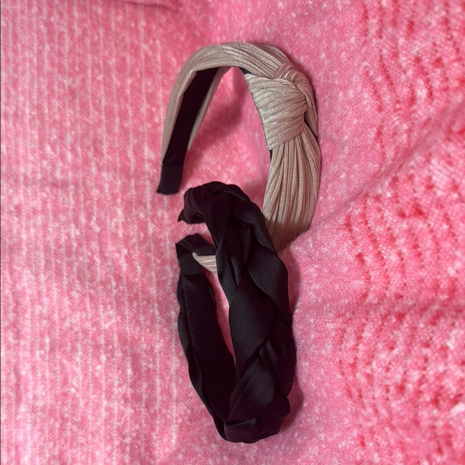 Designer Chic Black and Tan Hair Accessories Set Size ONE SIZE - 2 Thumbnail