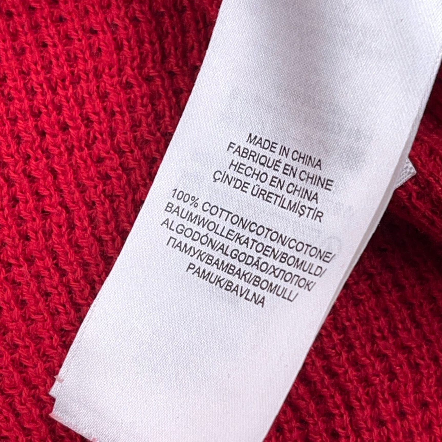 Ralph Lauren Lauren Ralph Lauren Sweater Women 1X Red Waffle-Knit Turtleneck Pullover Casual Heavyweight Size XL / US 12-14 / IT 48-50 - 6 Thumbnail