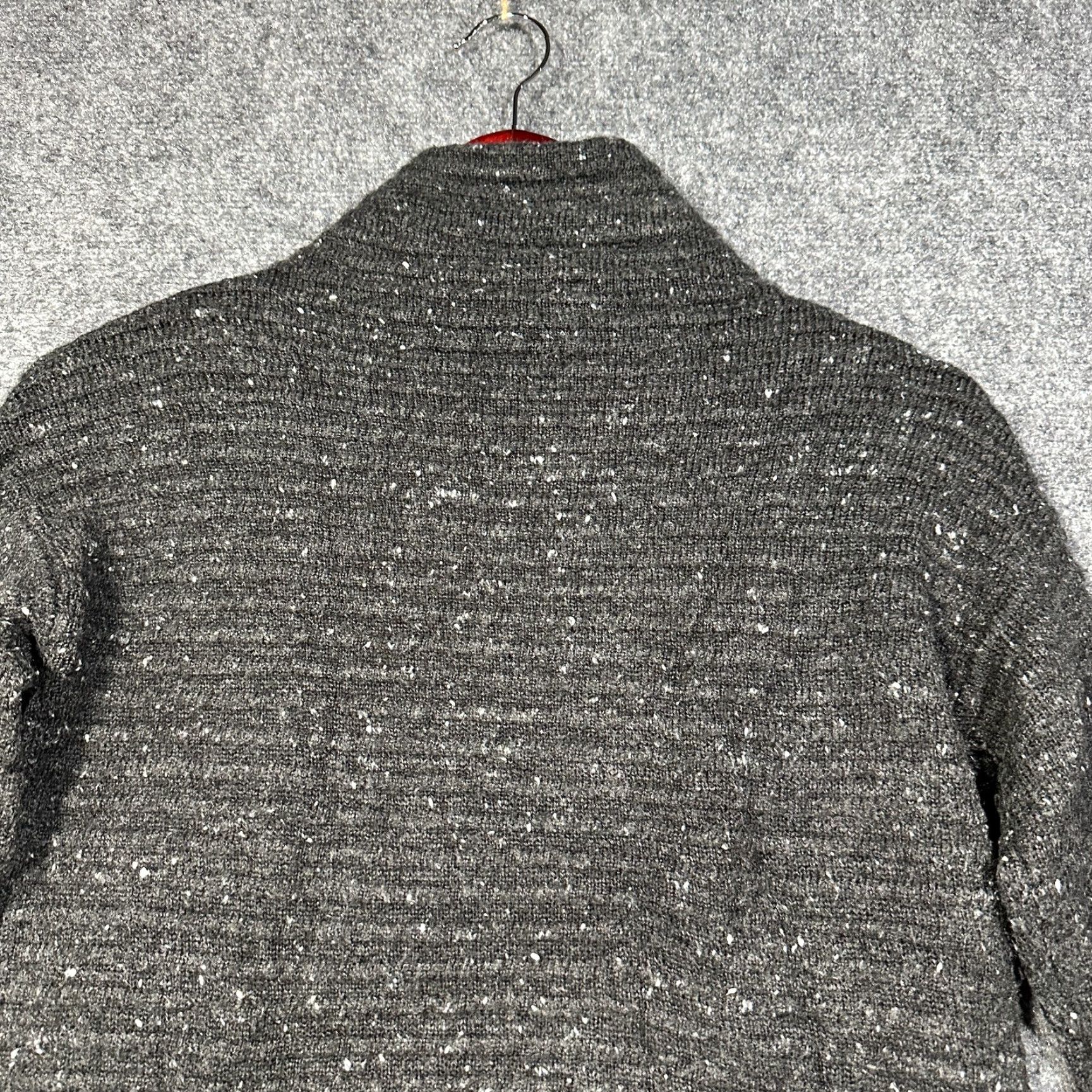 Madewell Madewell Sweater Womens XXS Black Mockneck Solid Pullover Knit Wool Blend Ribbed Cuffs Casual, Classic, Modern, 4-Season, Low-Cost, Regular Fit Size XXS / US 00 / IT 34 - 7 Thumbnail