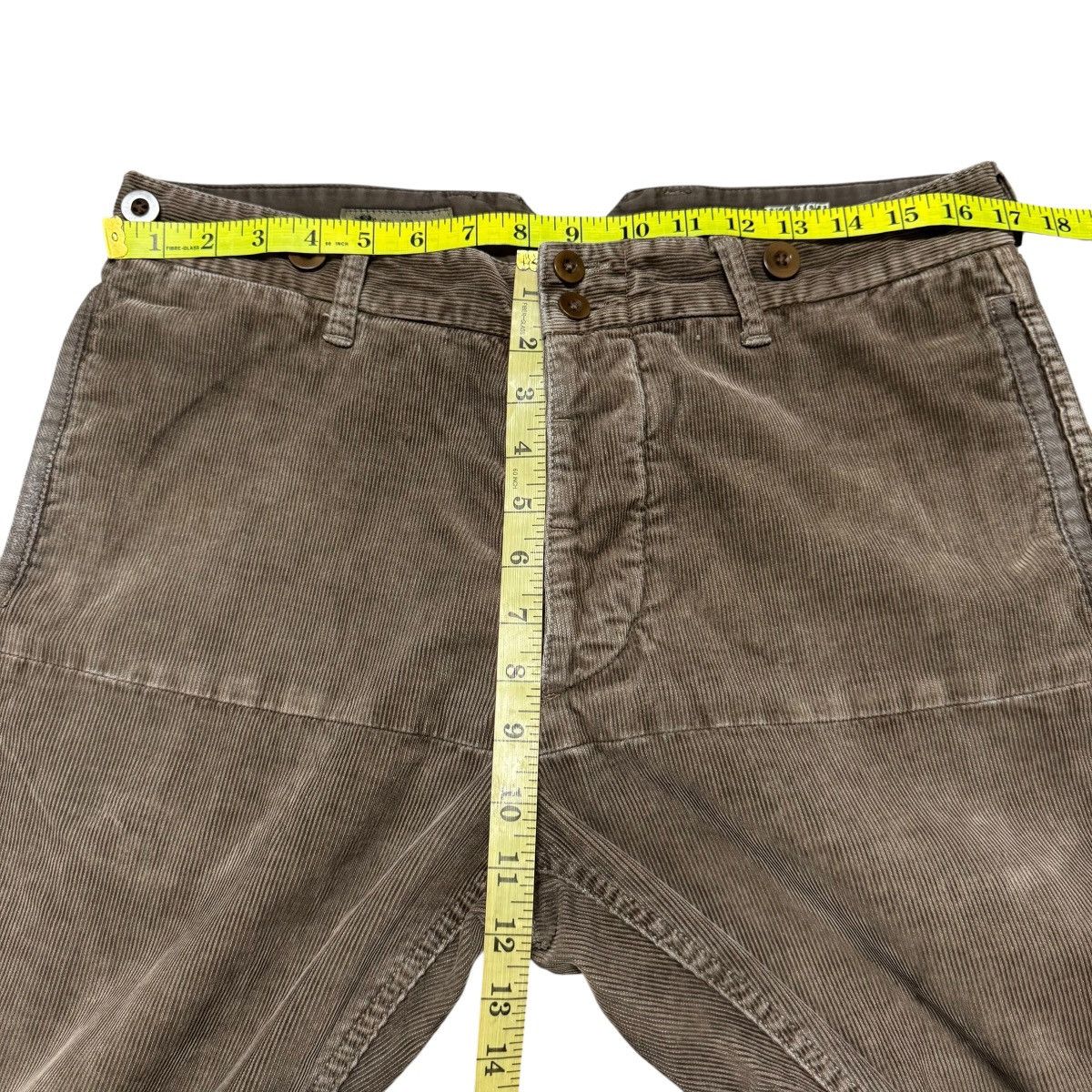 Nigel Cabourn Vintage Nigel Cabourn Brown Corduroy Military Pants Size US 34 / EU 50 - 17 Thumbnail