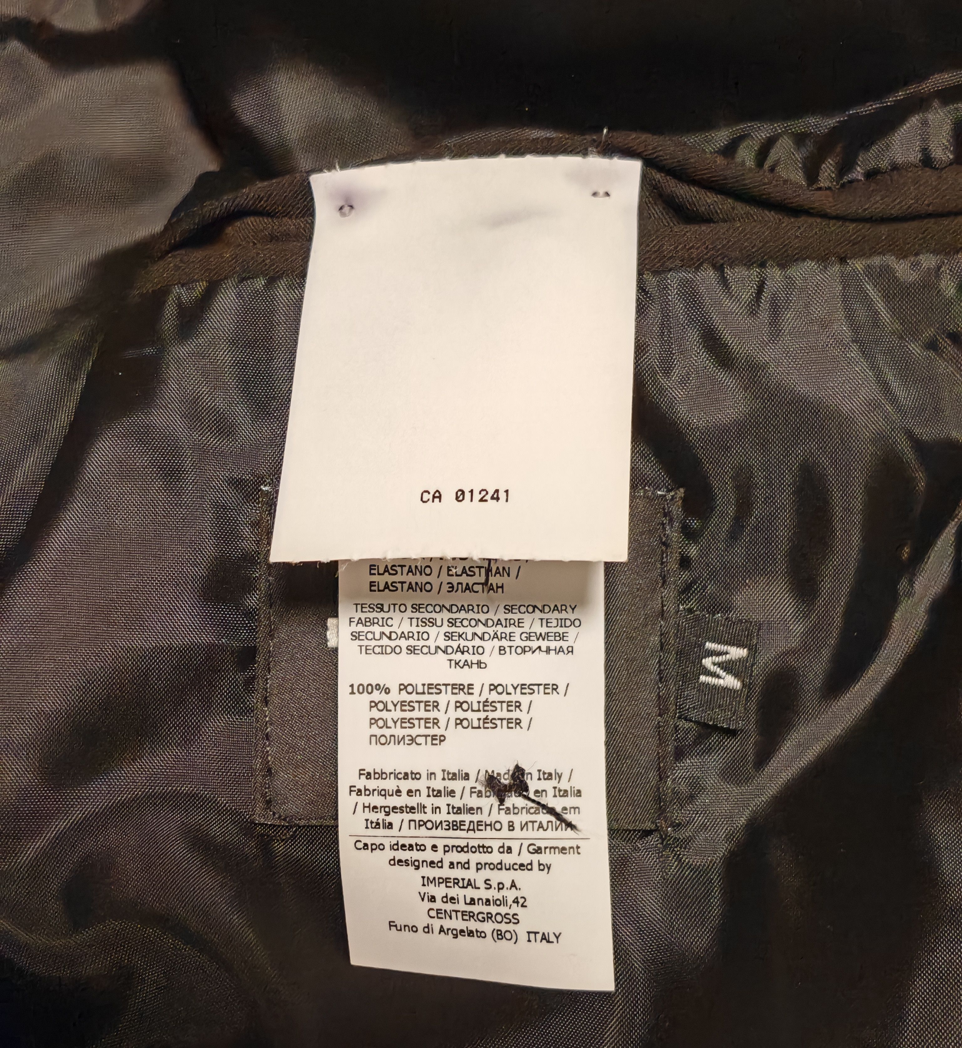 Imperial IMPERIAL Collarless Blazer Size 38R - 10 Thumbnail