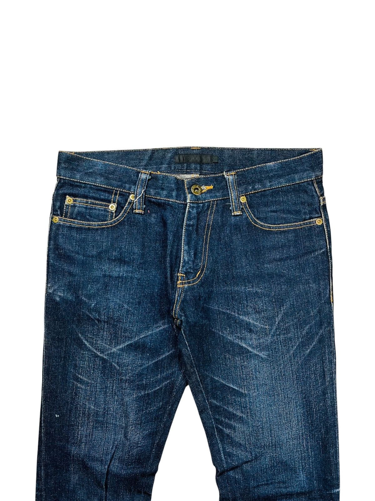 If Six Was Nine 2000s Rico - Riri Zips Hedi Slimane Style Denim Size US 29 - 4 Thumbnail