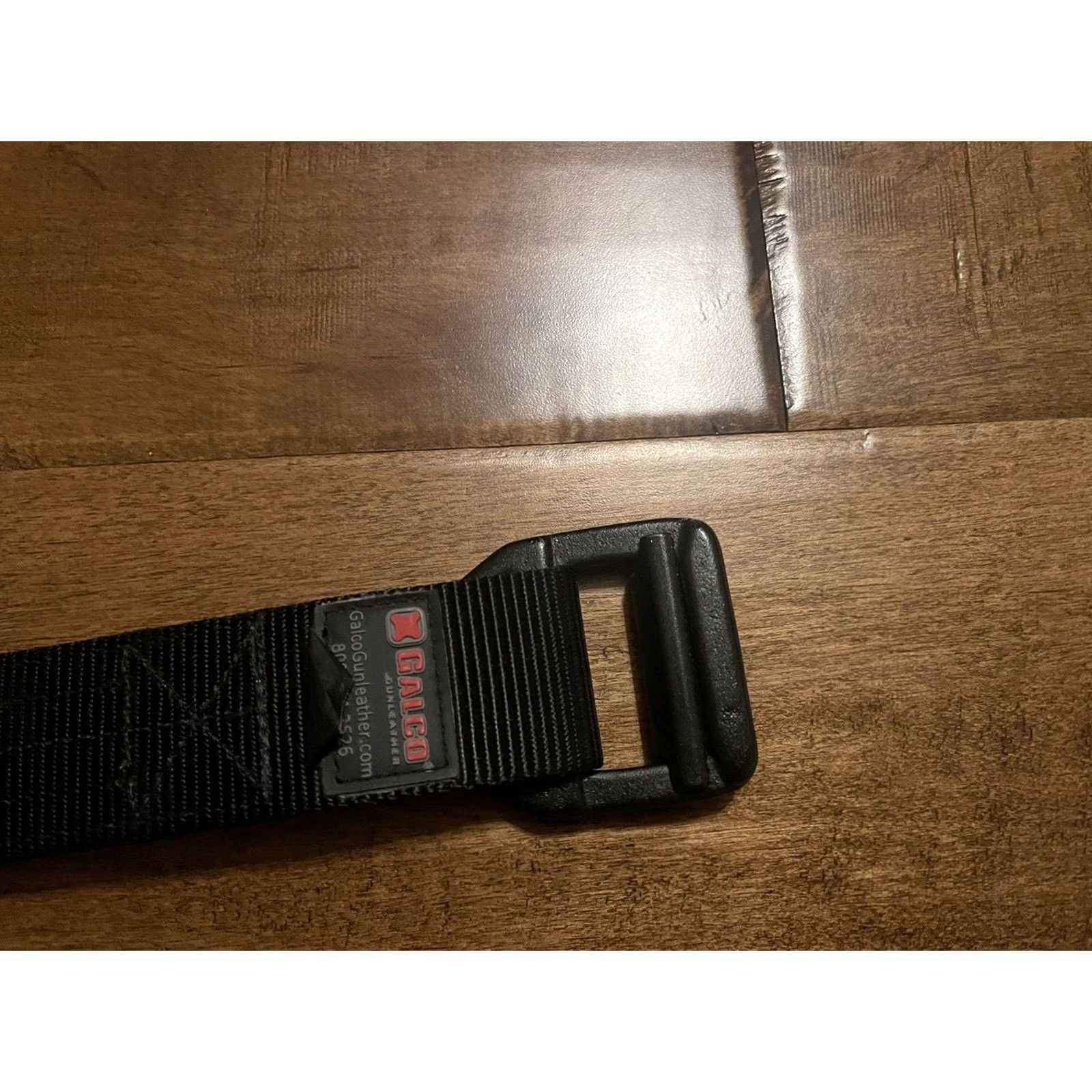Vintage Galco Instructors Belt Men's XL Nylon Black 1.5in Wide XLarge 42-45 Size ONE SIZE - 4 Thumbnail