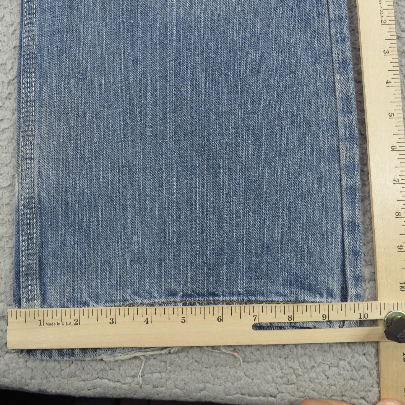 Vintage VINTAGE Artful Dodger Jeans Mens 38 Baggy Grunge Skater Embroidered 10 Leg Opening Pipes Denim 5-Pocket Design Blue Cotton Size US 38 / EU 54 - 3 Thumbnail