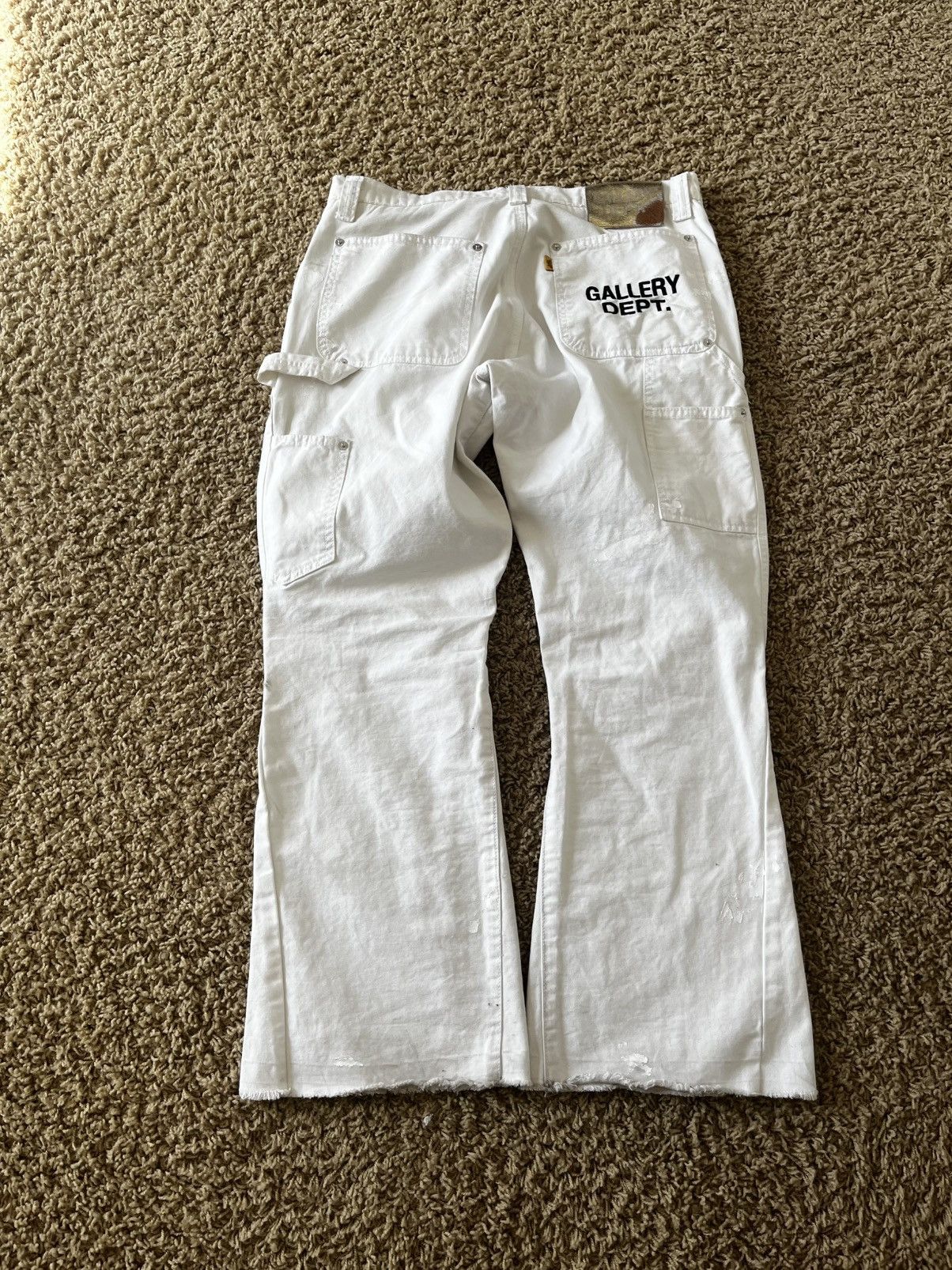 Gallery Dept. White carpenter gallery dept jeans Size US 32 / EU 48 - 4 Thumbnail
