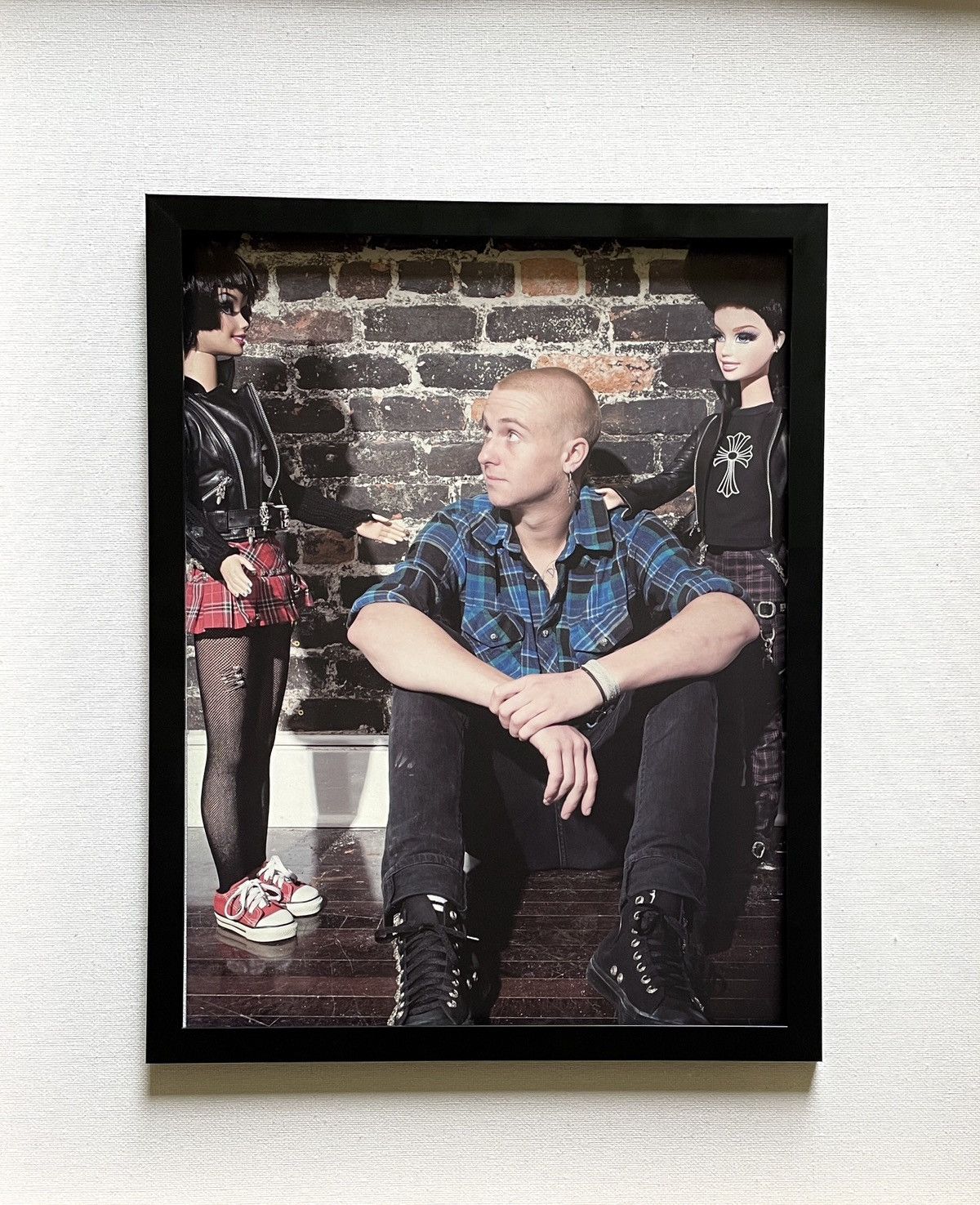 Chrome Hearts × Vintage Chrome Hearts Barbie Framed poster magazine cutout 8x11 Size ONE SIZE - 1 Thumbnail