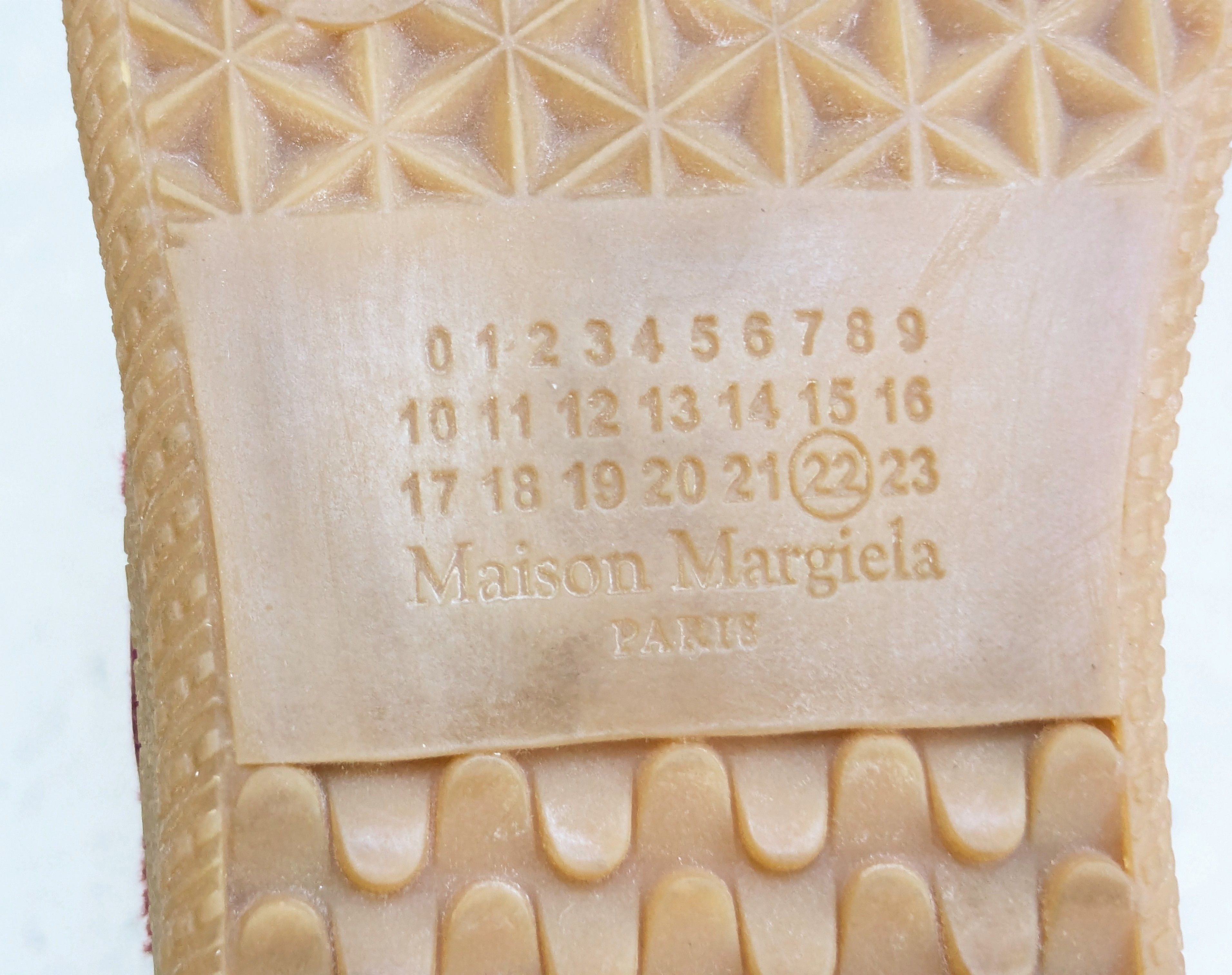 Maison Margiela Maison Margiela Replica GAT Pink Burgundy Satin 8 38 Gum Size US 8 / IT 38 - 19 Thumbnail