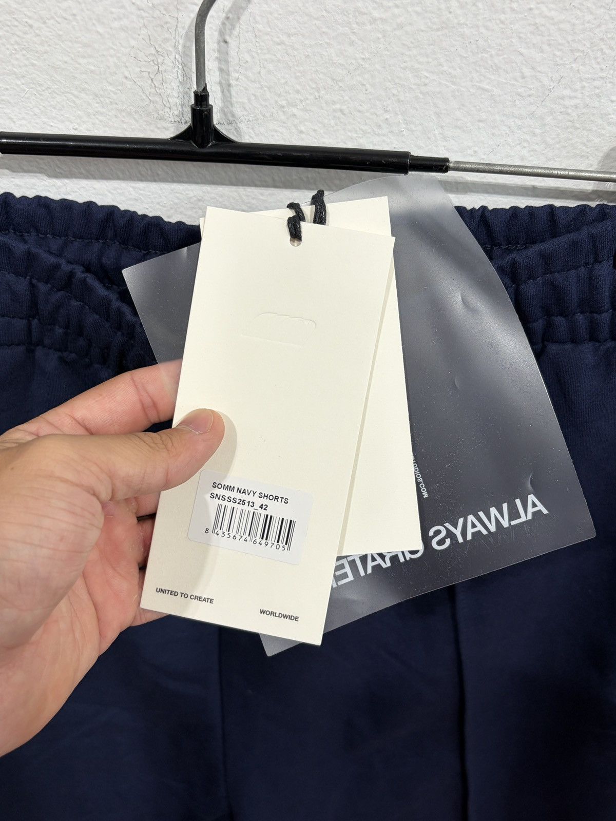 Other Eme Studios Somm Navy Shorts Size US 34 / EU 50 - 5 Thumbnail