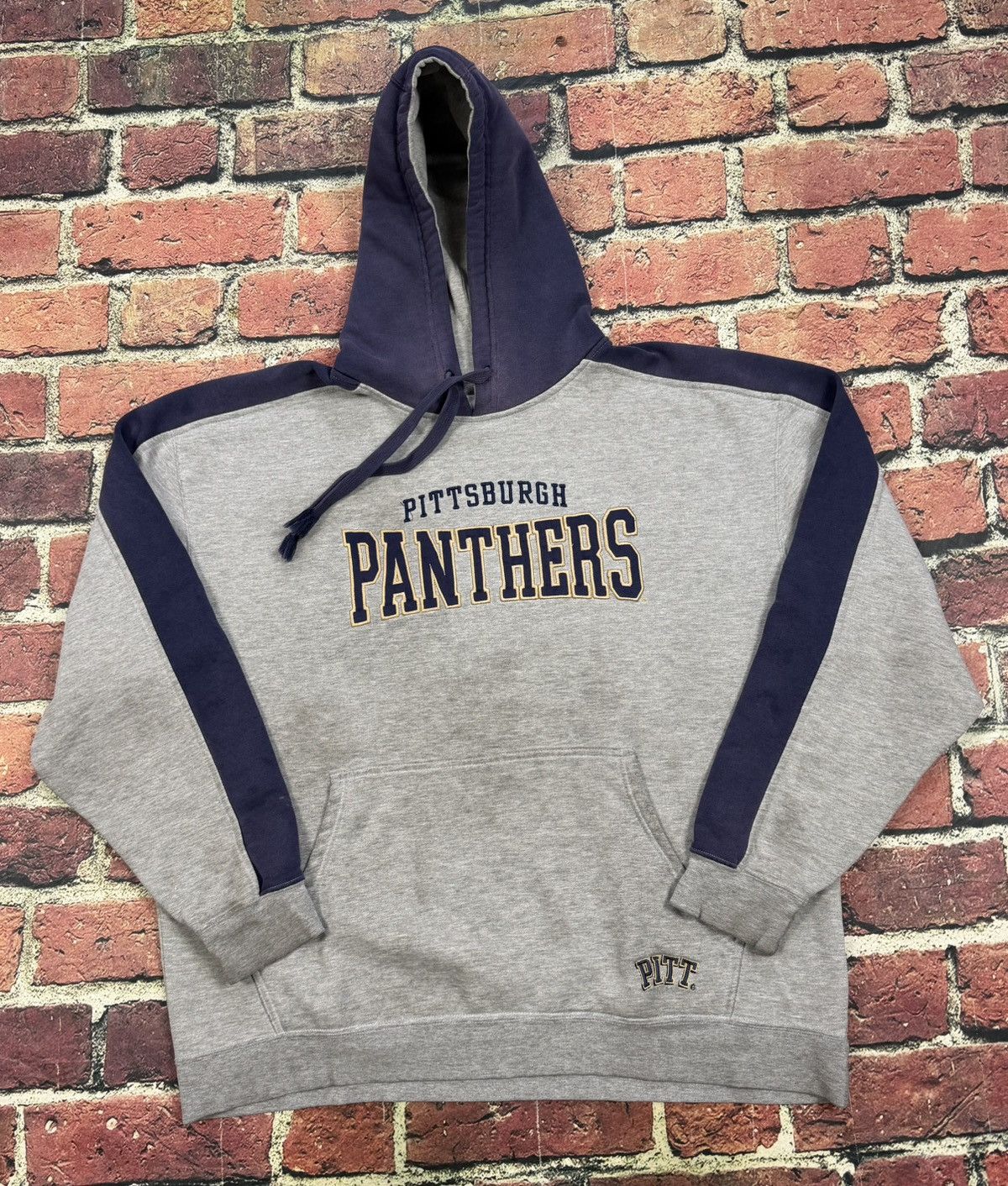NCAA Pitt Panthers Hoodie Sweatshirt Y2K University of Pittsburgh Size US XL / EU 56 / 4 - 1 Thumbnail