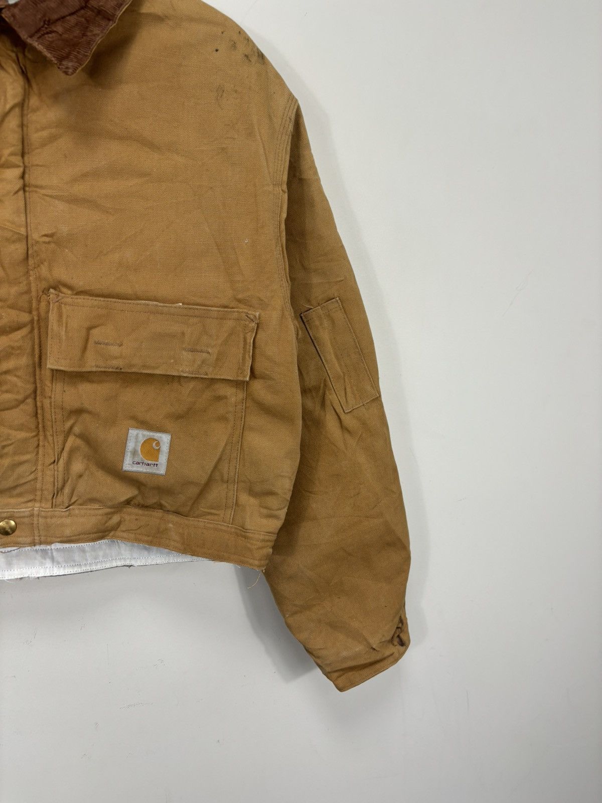 Carhartt Vintage Carhartt 90s USA Workwear Hype Boxy Cropped Jacket Size US M / EU 48-50 / 2 - 5 Thumbnail