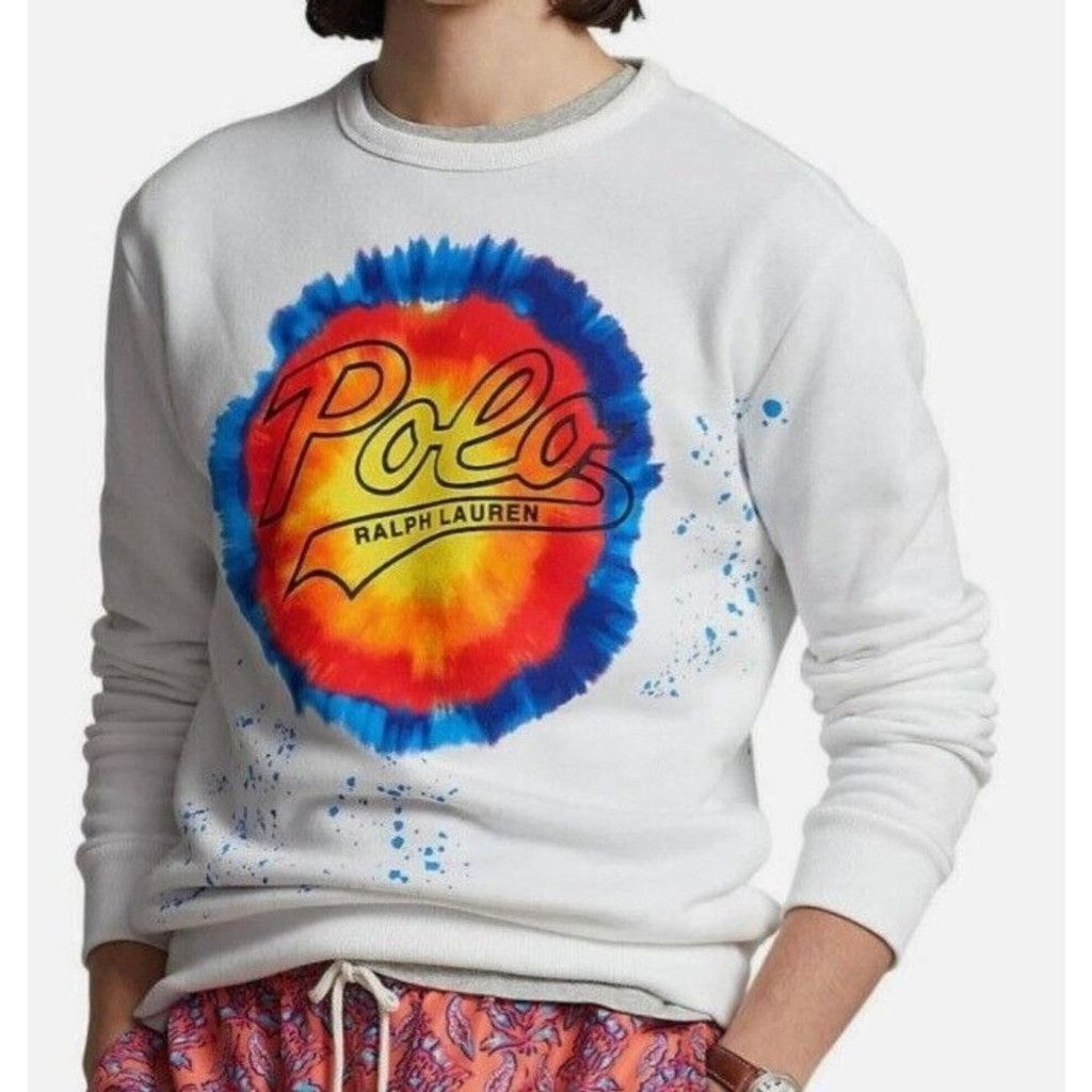 Polo Ralph Lauren Polo Ralph Lauren Logo Print Fleece Sweatshirt. Size XL. Size US XL / EU 56 / 4 - 2 Thumbnail
