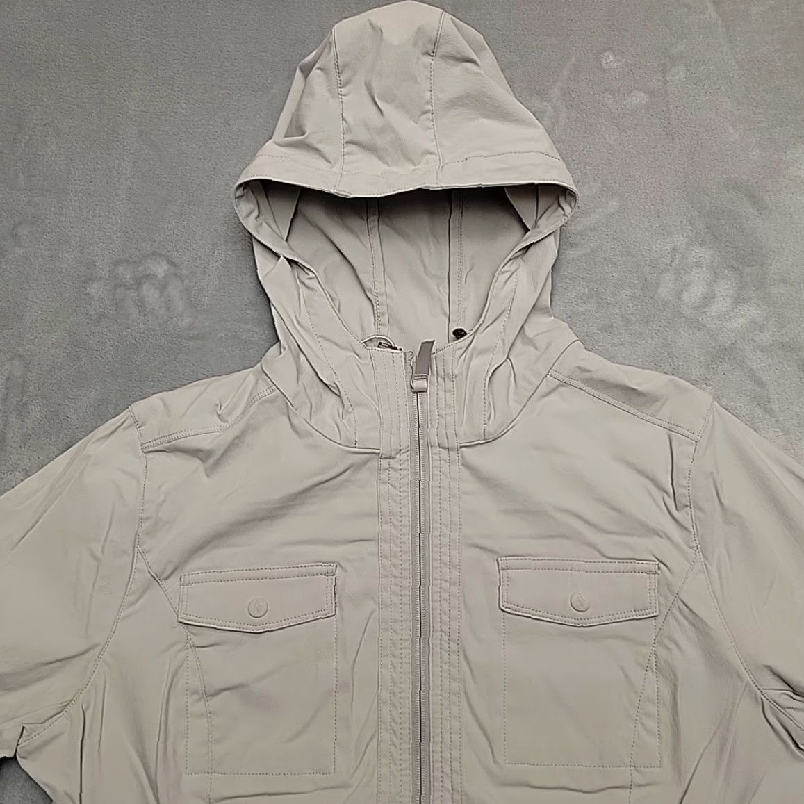 Eddie Bauer VINTAGE Eddie Bauer Jacket Womens XL Beige Flexion Nylon Stretch Performance Departure Size XL / US 12-14 / IT 48-50 - 3 Thumbnail