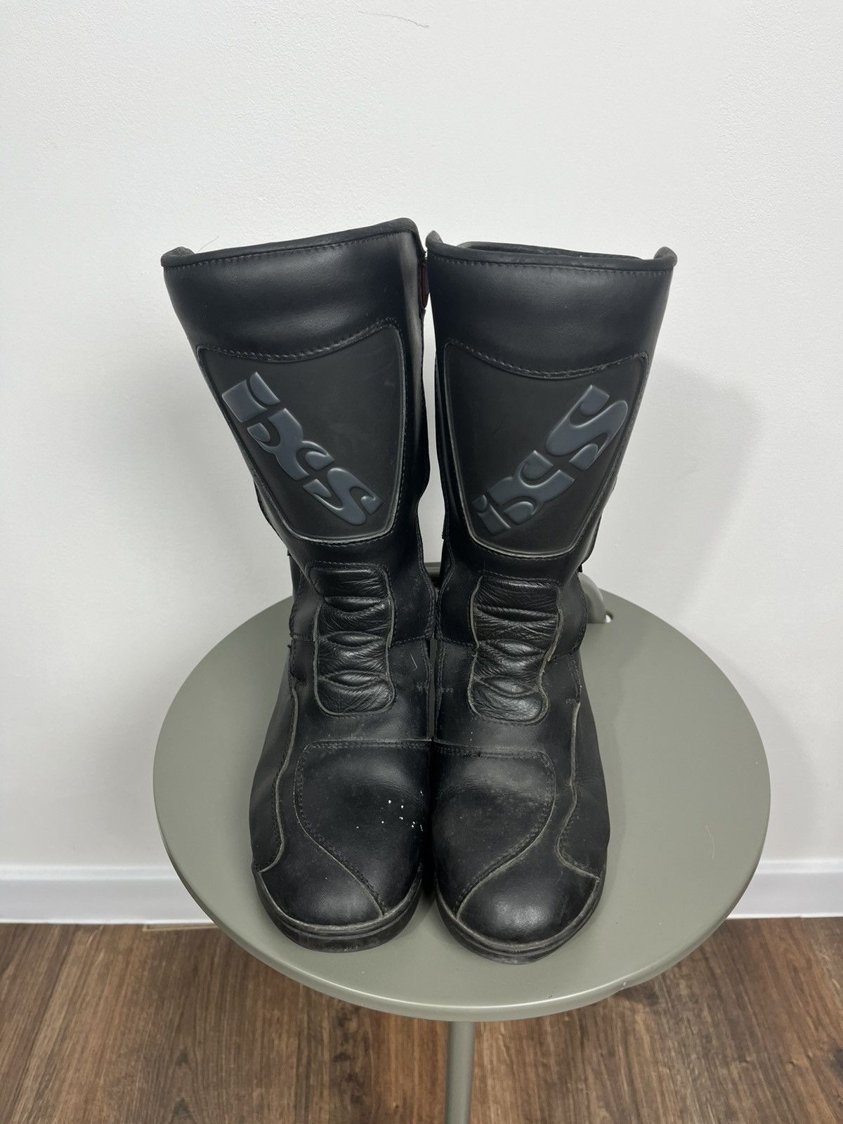 Other IXS Black Leather Motorcycle Riding Boots EU 42 Italy Size US 9 / EU 42 - 4 Thumbnail
