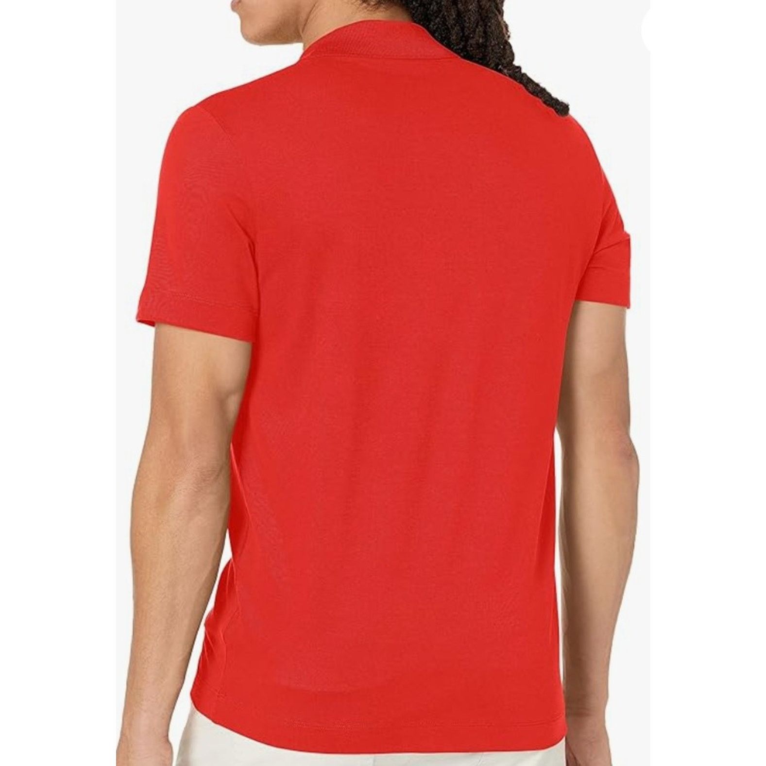 Lacoste Lacoste Men's Short Sleeve Regular Fit Pique Graphic Polo L Size US L / EU 52-54 / 3 - 3 Thumbnail