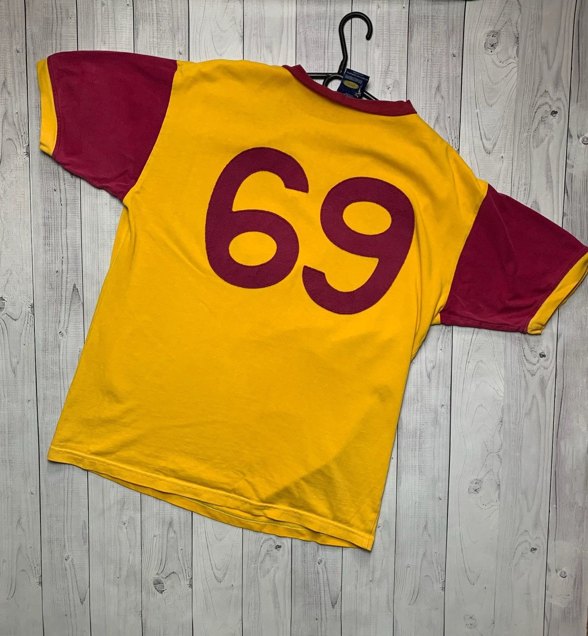 Vintage Vintage Soccer Jersey Praha Dukla size L rare retro Cezh Size US L / EU 52-54 / 3 - 5 Thumbnail