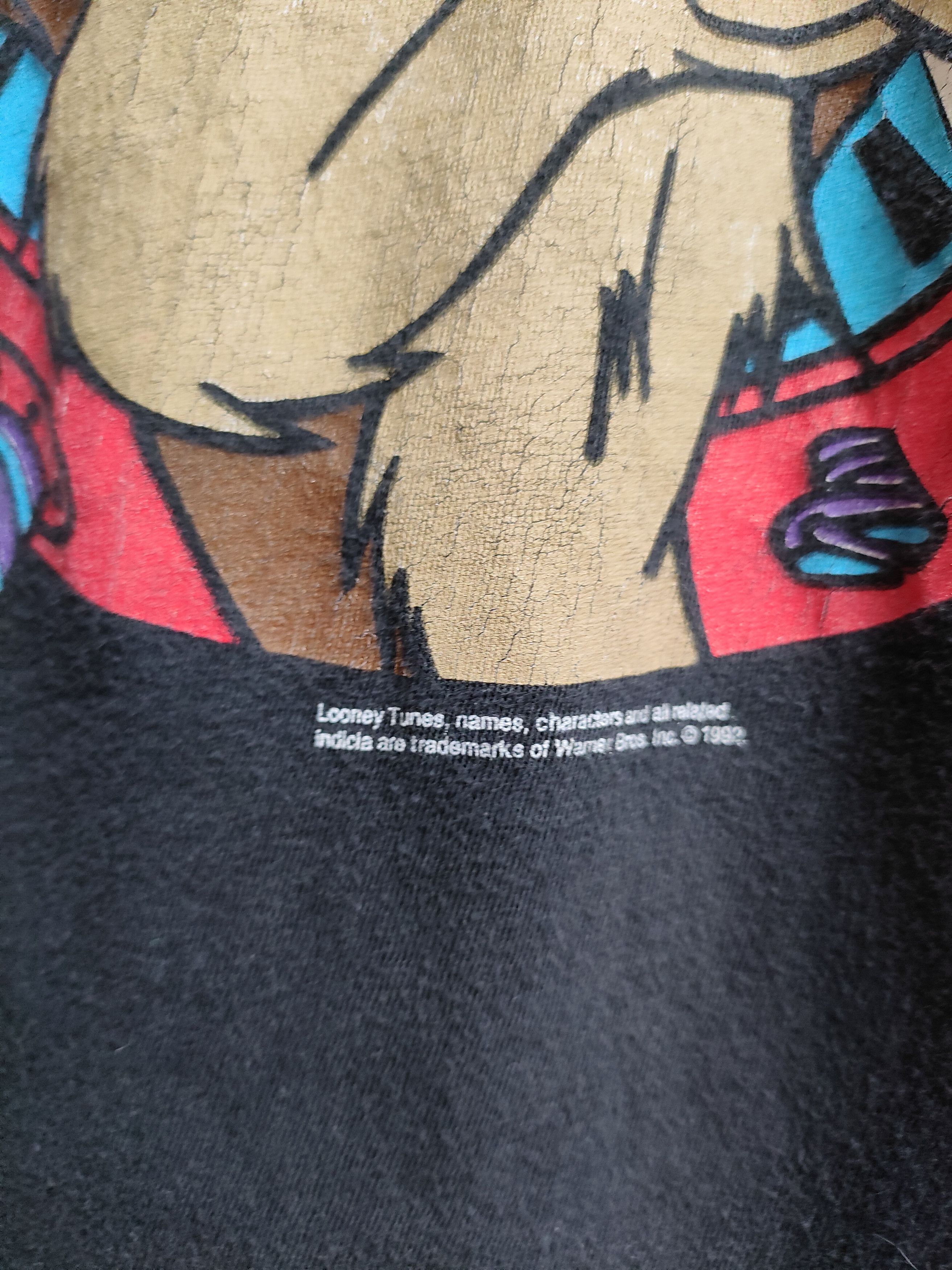 Vintage Vintage 90s Looney Tunes US cartoon Wile E. Coyote Size US XL / EU 56 / 4 - 3 Thumbnail