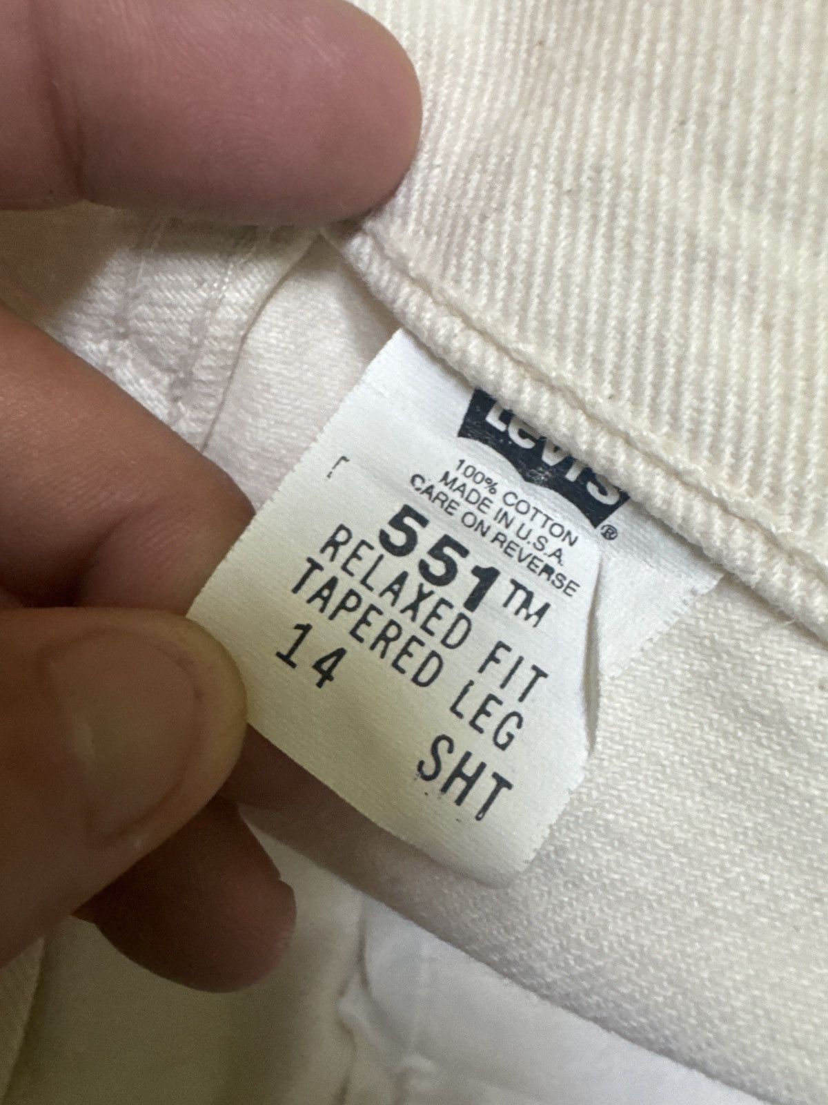 Levi's Vintage Clothing Vintage Levi's 551 Relaxed Fit Tapered Leg Baggy Style Size US 31 - 17 Thumbnail