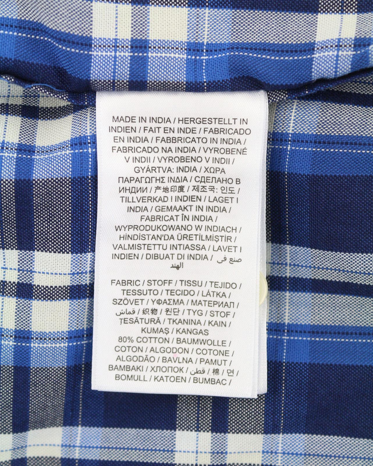 Gant TECH PREP OXFORD CHECK M Blue Button-Down Shirt 87488 Size US M / EU 48-50 / 2 - 8 Thumbnail