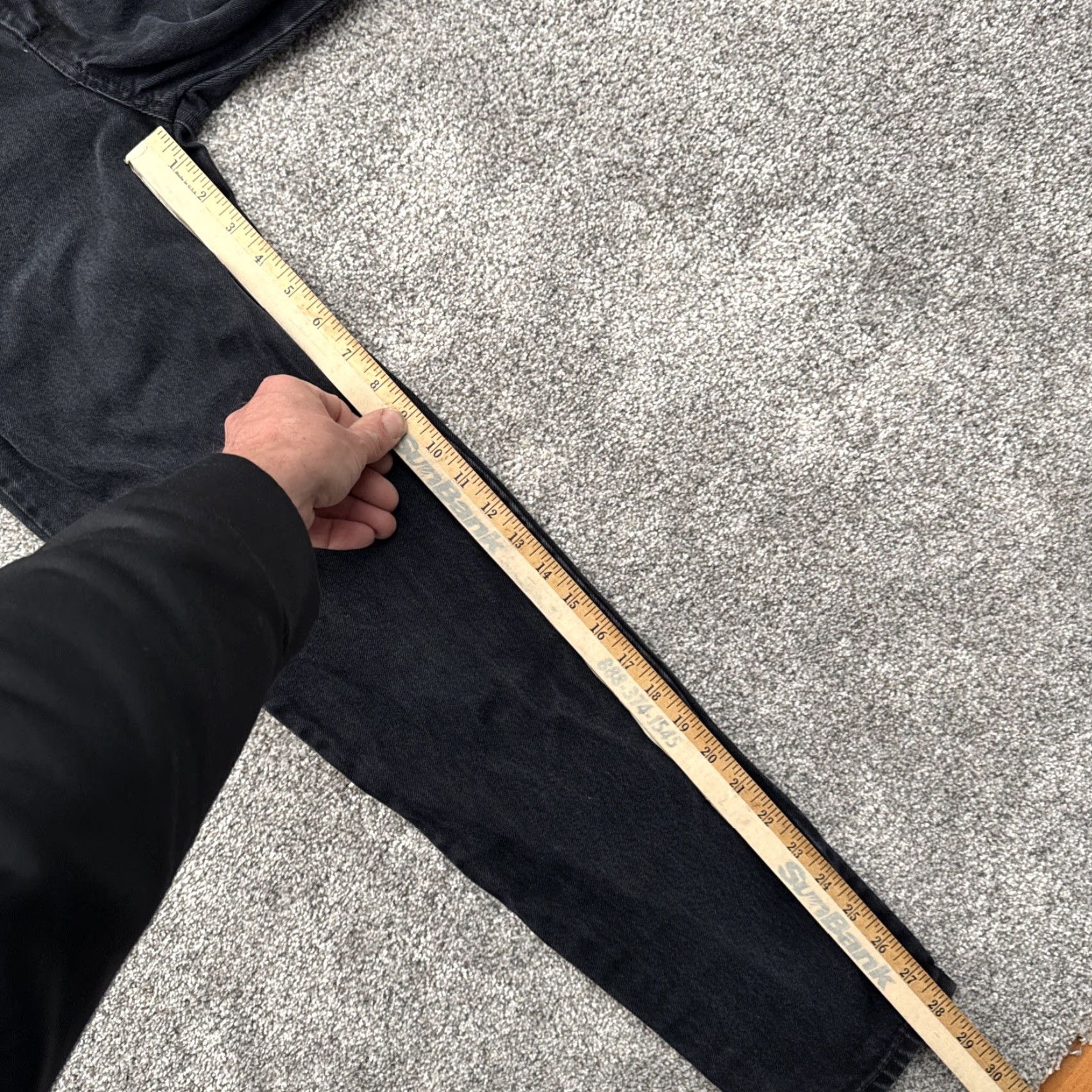 Vintage VINTAGE Bongo Jeans 7 Gene Montesano 90s Grunge Streetwear Tapered Denim Women Jeans Black 28in Inseam High Rise 25in Waist Regular 90s Theme Size 28" / US 6 / IT 42 - 3 Thumbnail