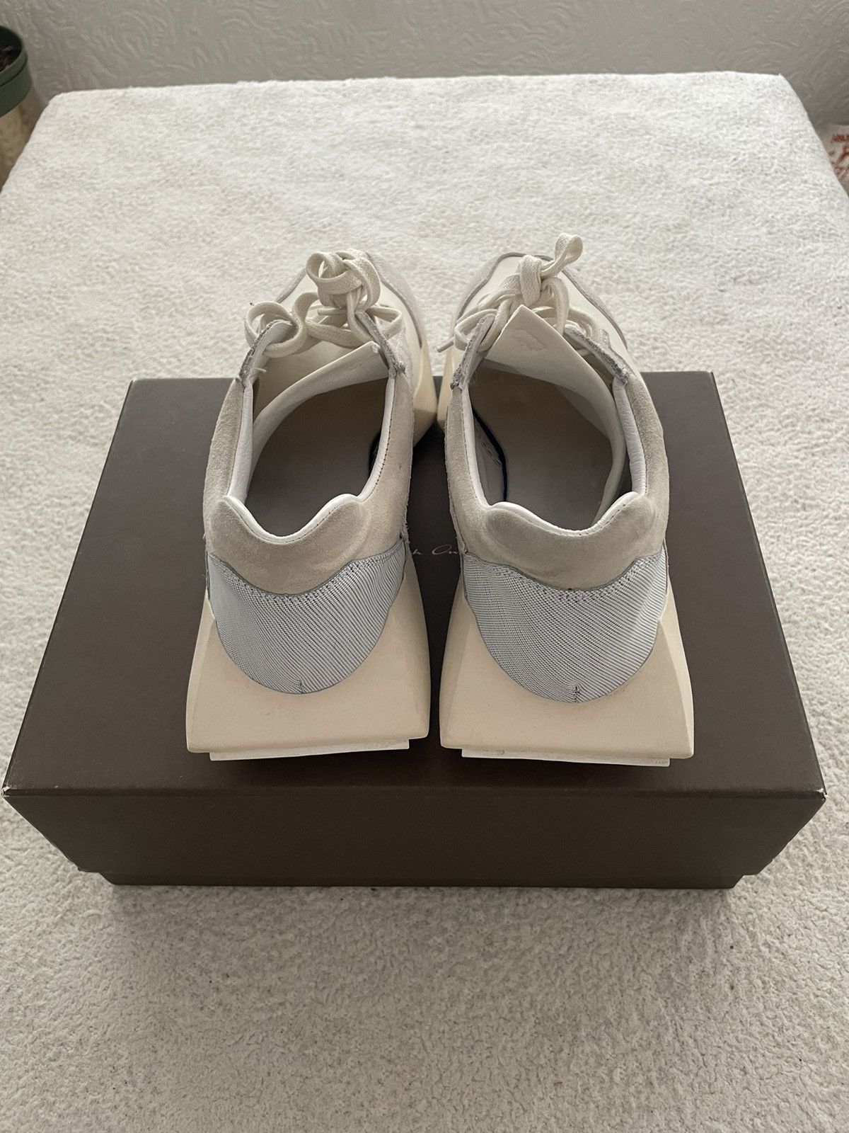 Adidas × Rick Owens × Rick Owens Drkshdw Rick Owens x Adidas Tech Runner Size US 8 / EU 41 - 3 Thumbnail