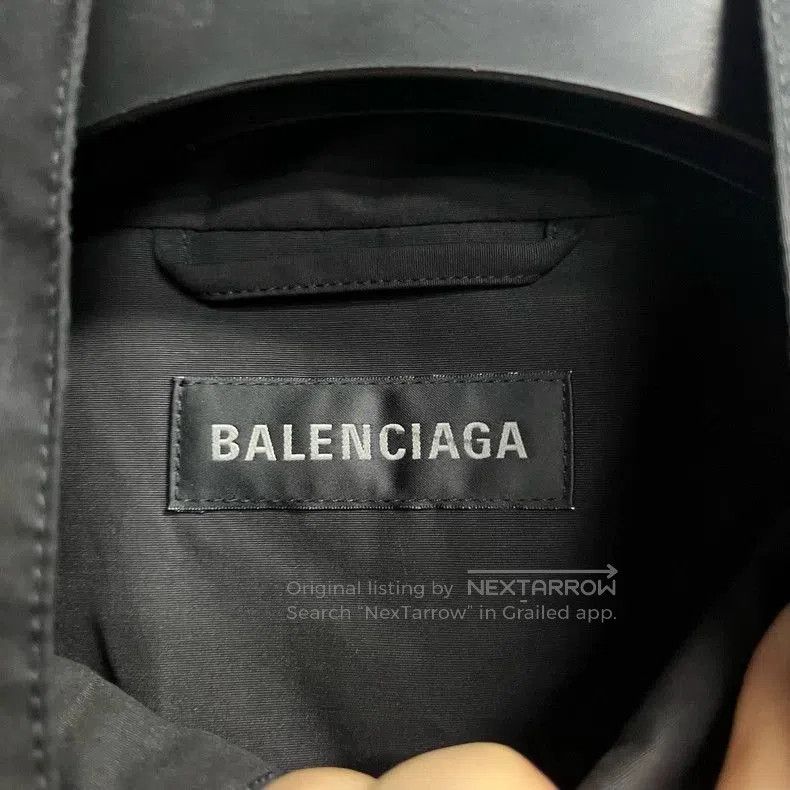 Balenciaga Balenciaga Black Logo Zip Jacket. Size US M / EU 48-50 / 2 - 3 Thumbnail