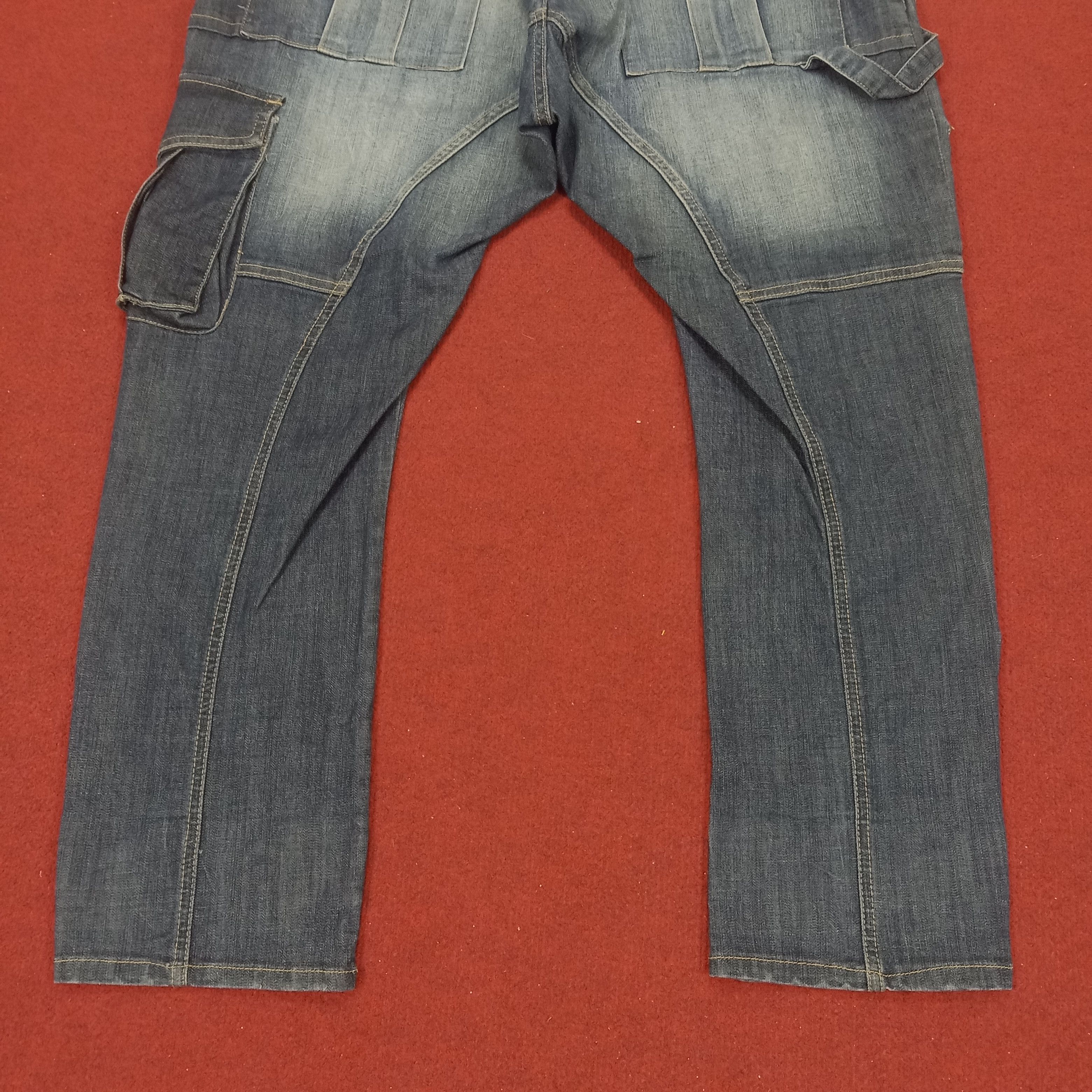 Japanese Brand × PPFM × Vintage PPFM Japanese Brand Rare Cargo Fashion Style Jeans Size US 31 - 6 Thumbnail