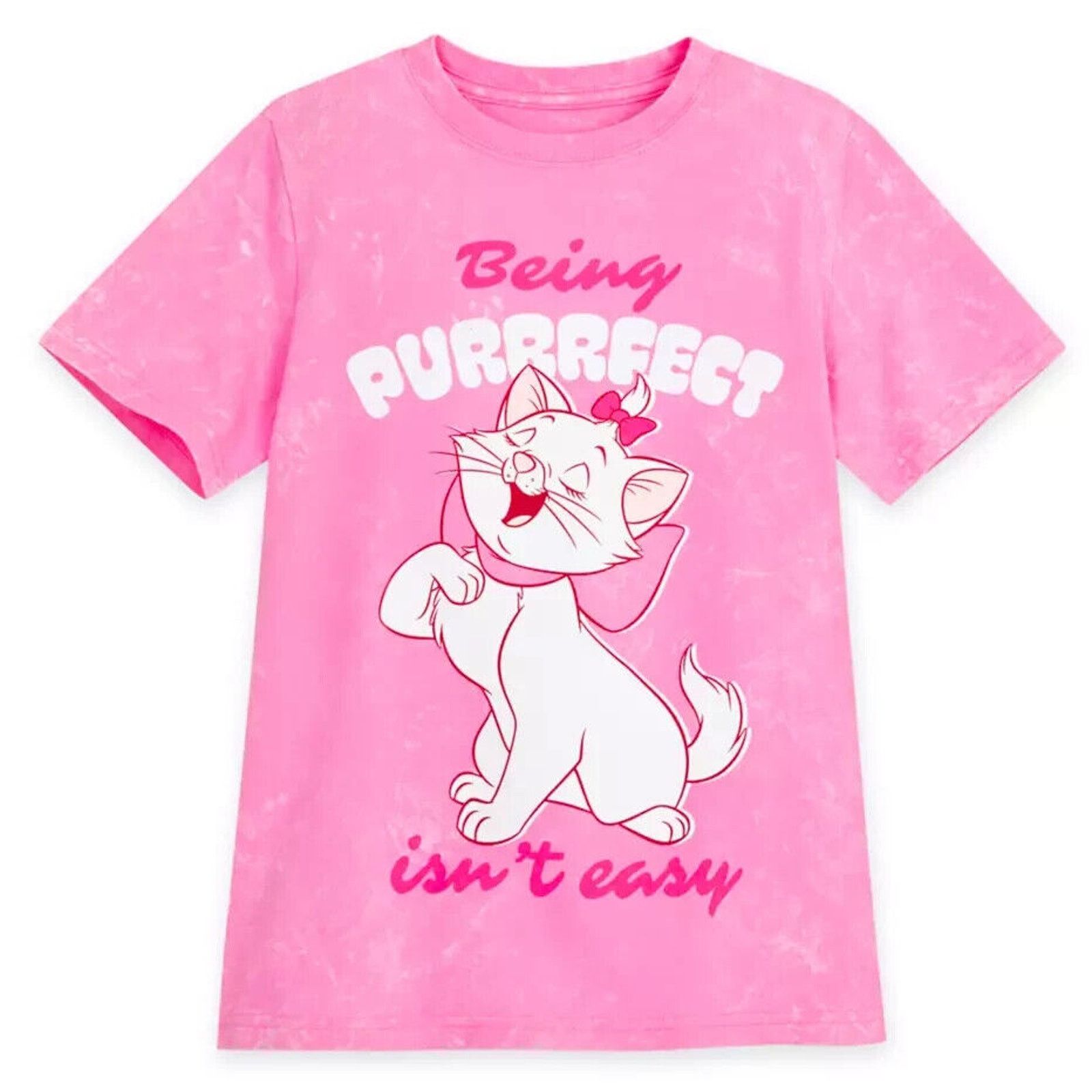 Disney NWT! Disney The Aristocats Marie T-shirt For Young Gals 7-14 Size US M / EU 48-50 / 2 - 1 Thumbnail