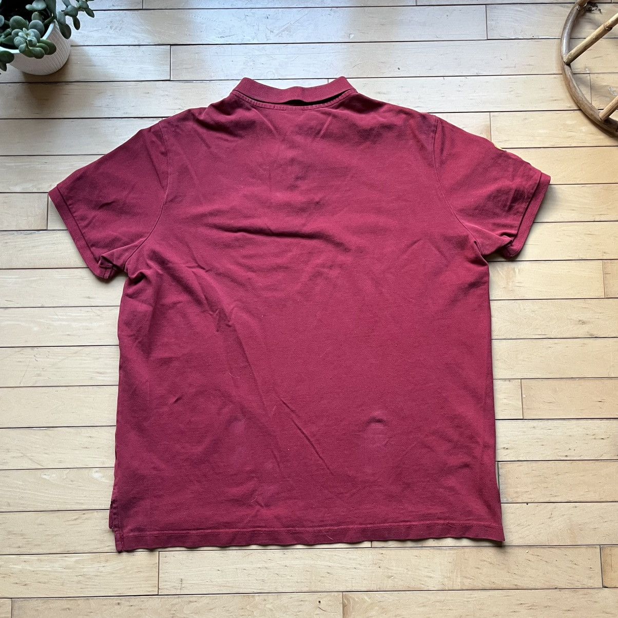 Polo Ralph Lauren × Vintage Red Vintage Polo Ralph Lauren polo # 3 Size US XL / EU 56 / 4 - 4 Thumbnail