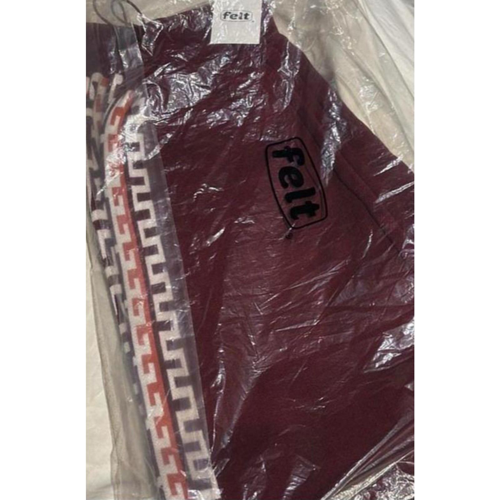 FELT Felt Havana Knit Taped Graphic Sweatpant Drawstring NWT $140 Size US 36 / EU 52 - 5 Thumbnail