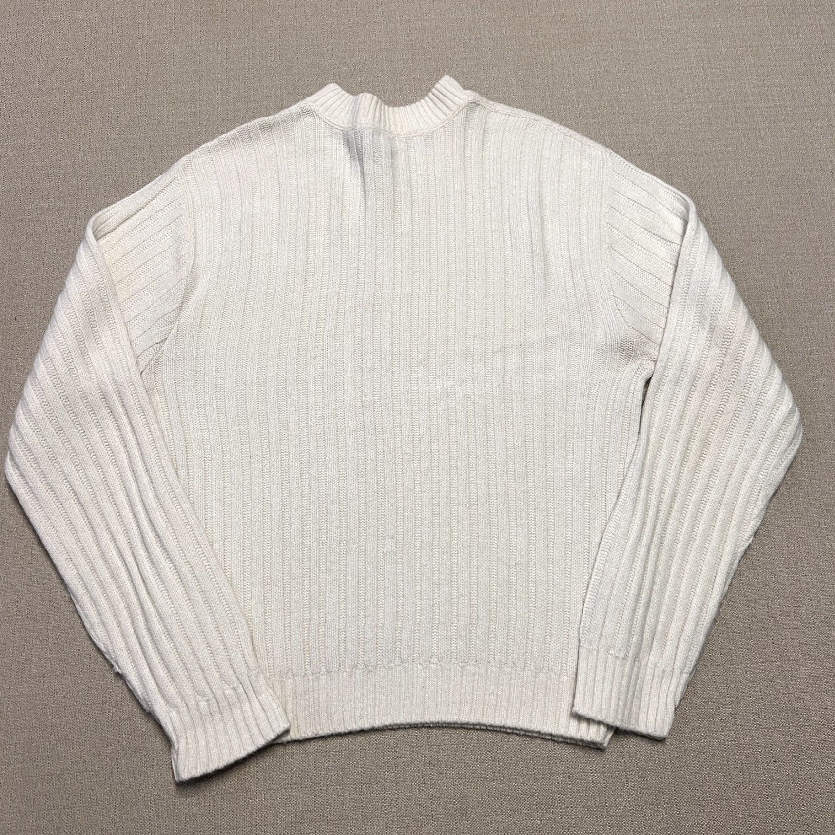 Arrow VINTAGE Arrow Cum Laude Knit Sweater Mens XL Pullover White 50s 60s Classic Grunge Knit's/Logo? Size US XL / EU 56 / 4 - 5 Thumbnail