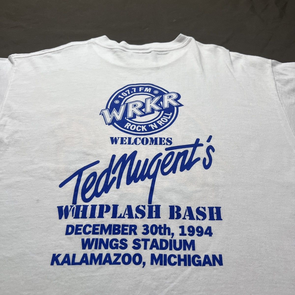 Band Tees Vintage 90s 1994 Ted Nugent Concert Tour Promo Tee XL Size US XL / EU 56 / 4 - 5 Thumbnail
