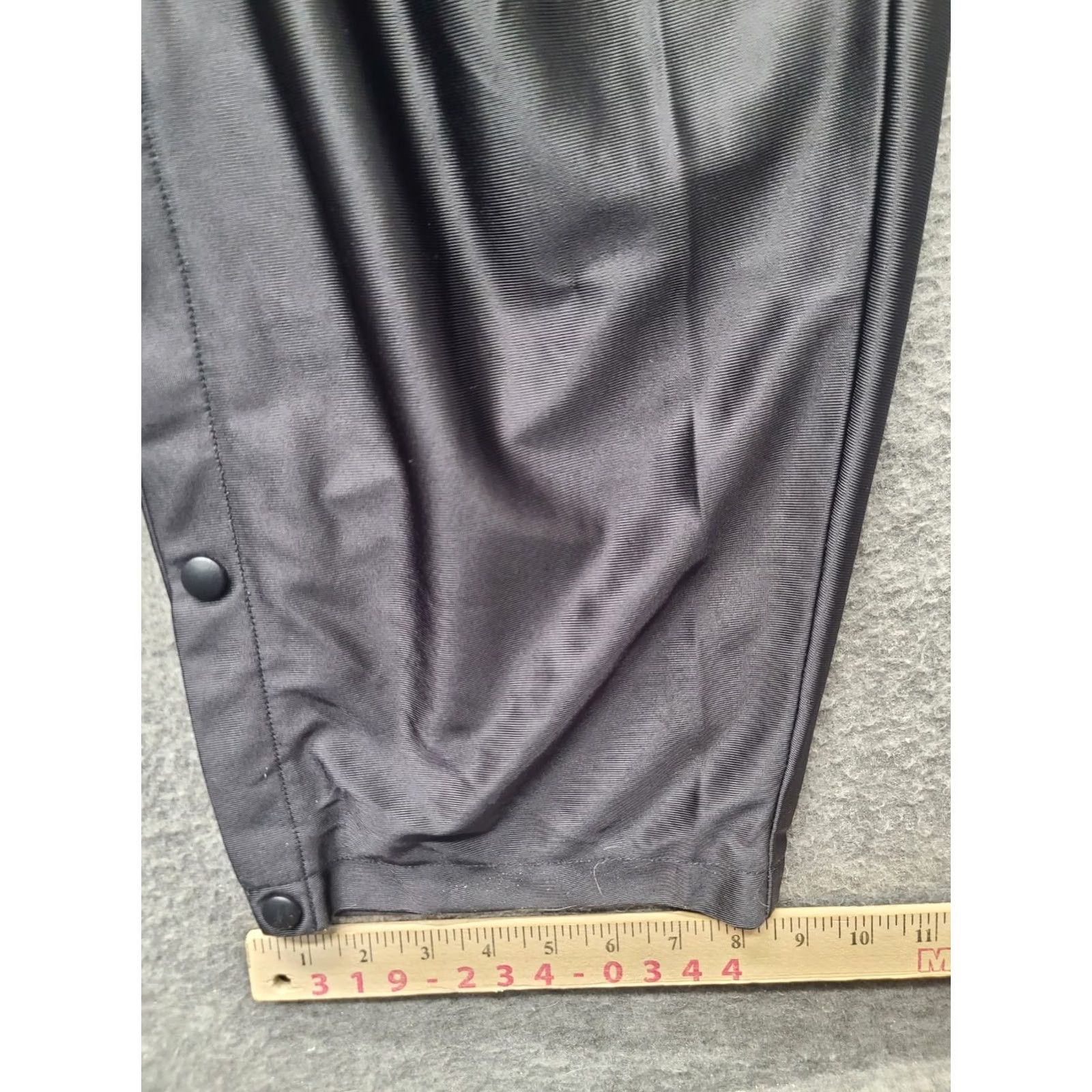Nike VINTAGE Nike Tearaway Pants Mens XL Relaxed Fit Track Pants Athletic Sports Black 90s Nike Sports Mens XL Black Size US 36 / EU 52 - 7 Thumbnail