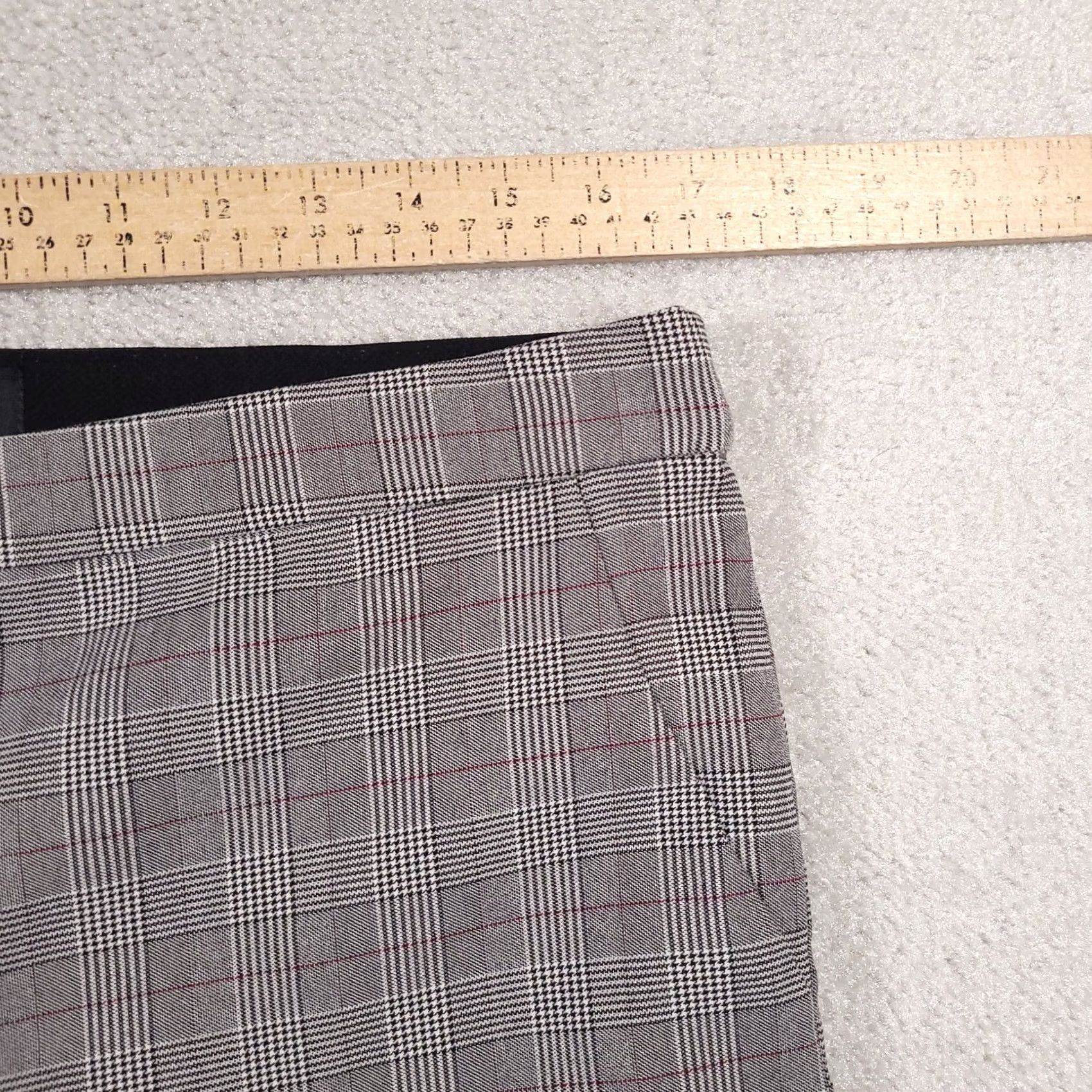Liz Claiborne Liz Claiborne Career Emma Classic Ankle Plaid Pattern Pants Pull On Women's 14 Size 36" / US 14 / IT 50 - 5 Thumbnail